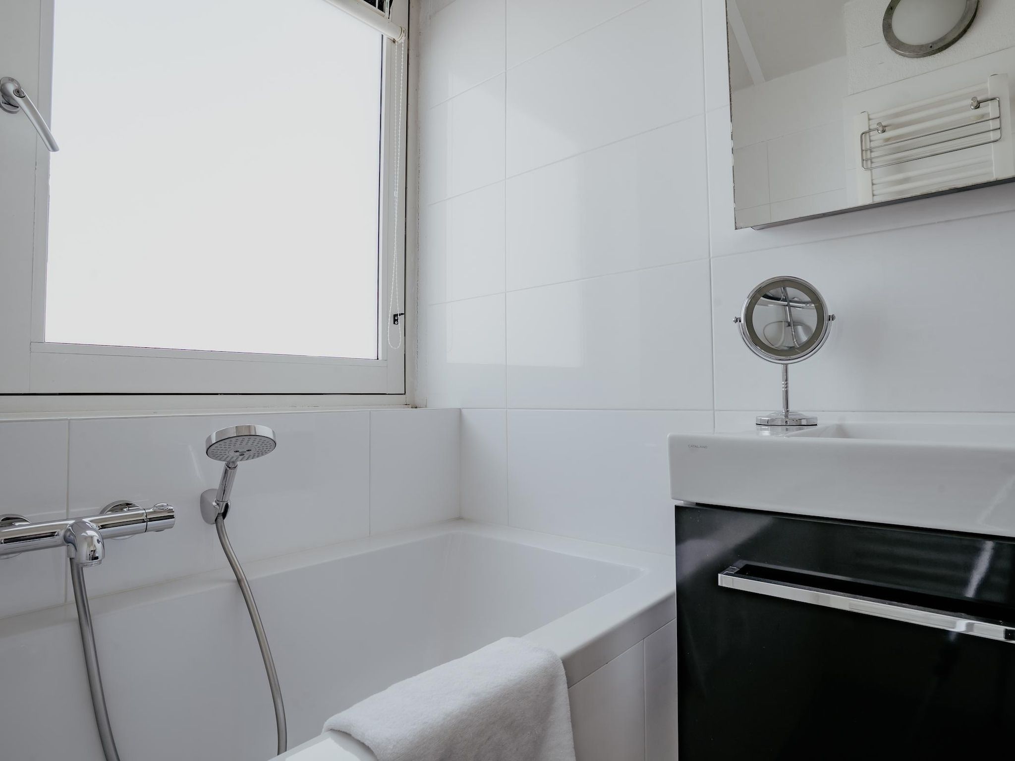 De badkamer van Waterpark de Meerparel 4 in Uitgeest