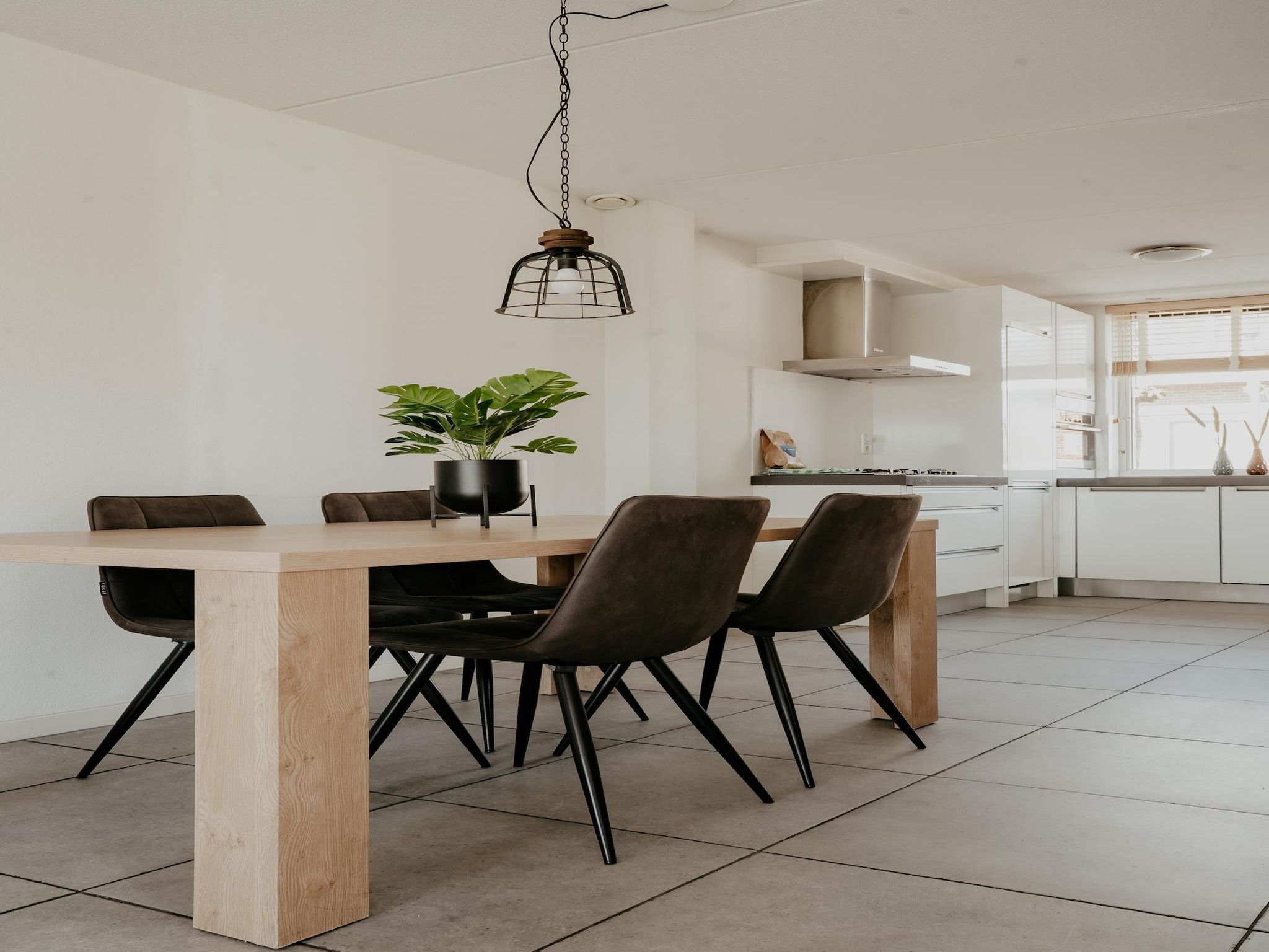 De eetkamer van Waterpark de Meerparel 4 in Uitgeest