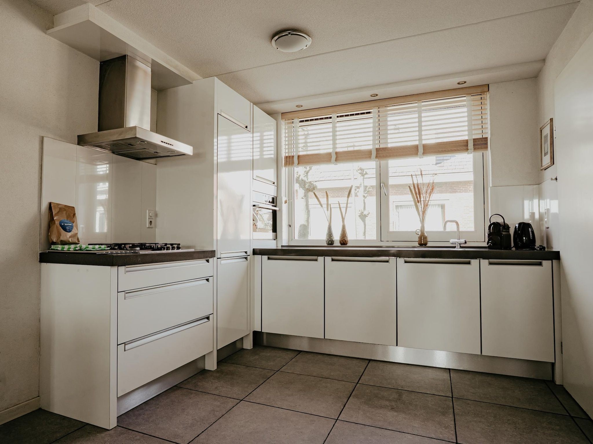 De keuken van Waterpark de Meerparel 4 in Uitgeest