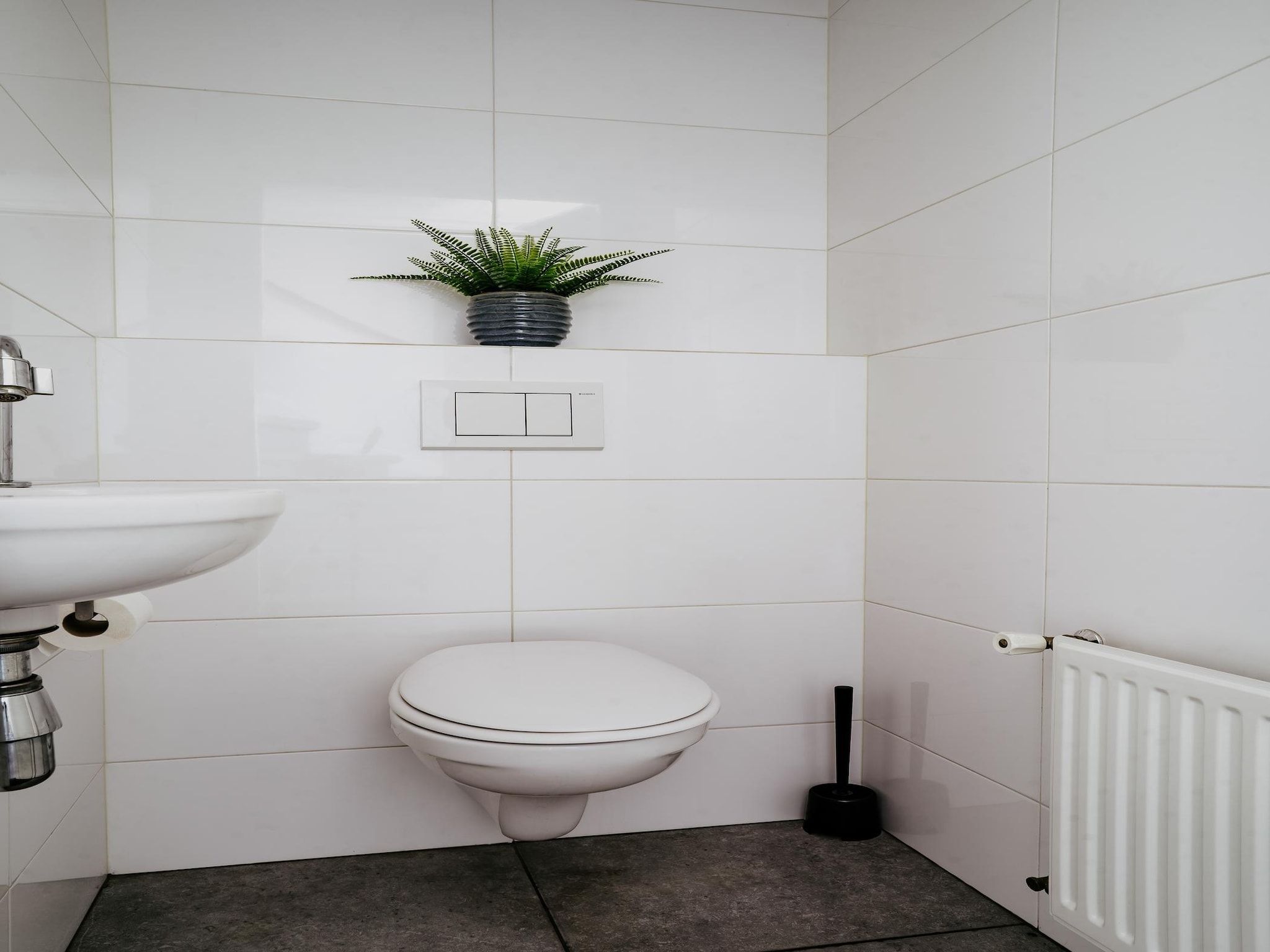 De badkamer van Waterpark de Meerparel 4 in Uitgeest