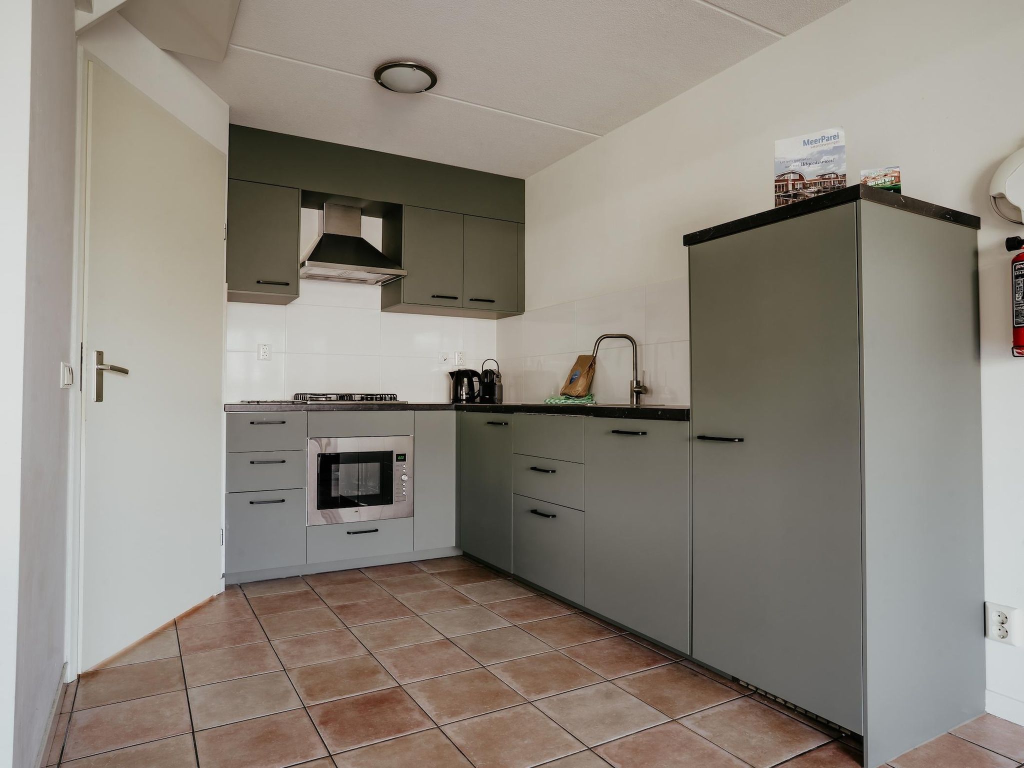 De keuken van Waterpark de MeerParel 3 in Uitgeest