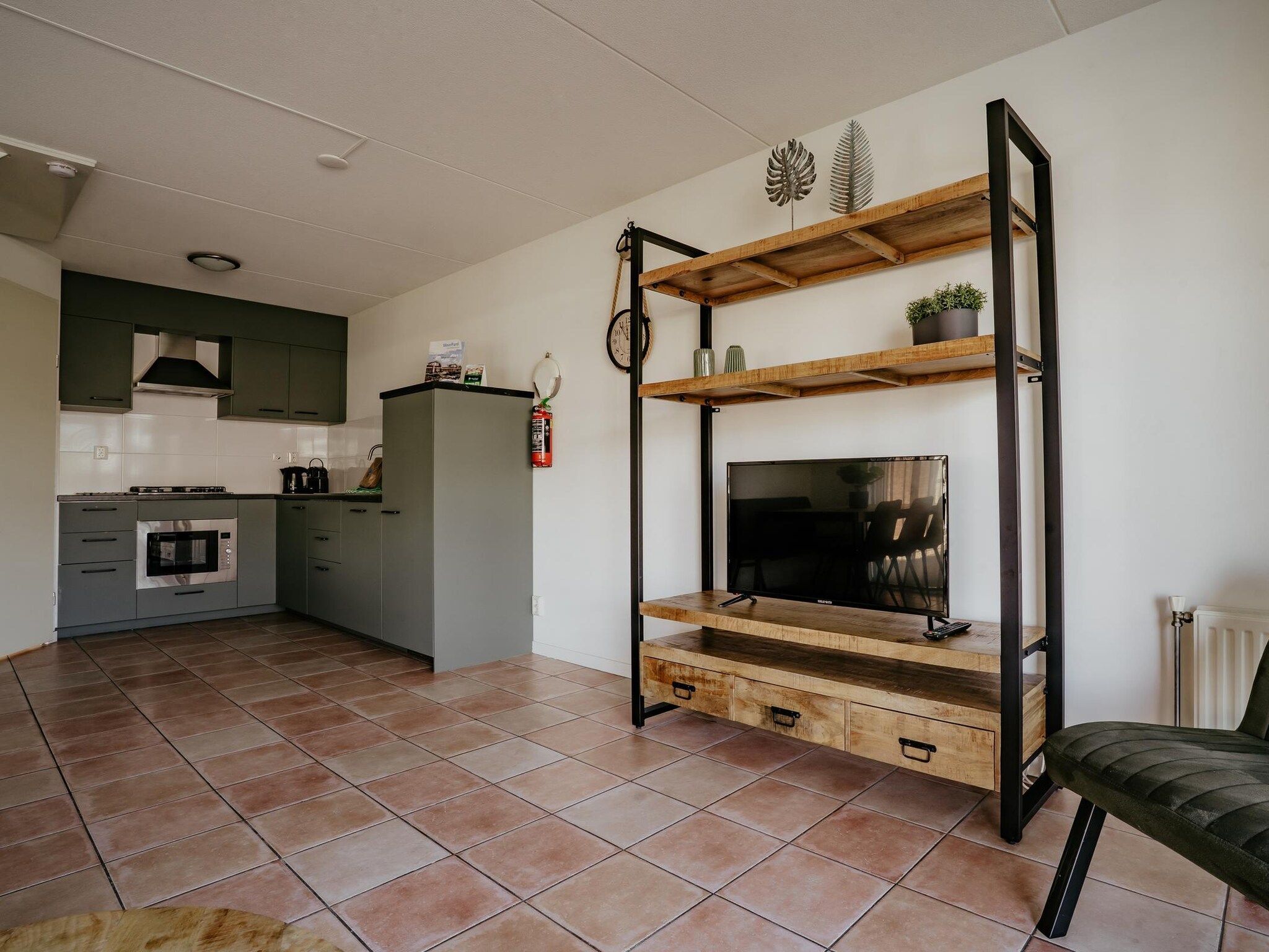 De keuken van Waterpark de MeerParel 3 in Uitgeest