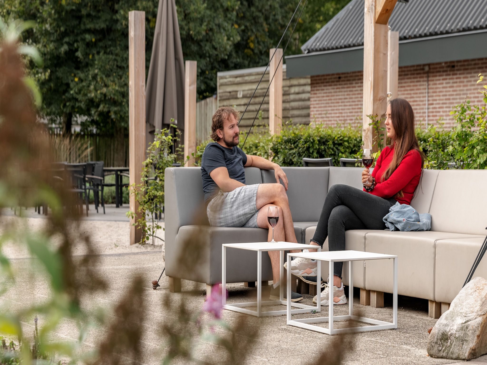 Parkfaciliteiten bij Bospark Lunsbergen 2 in Borger