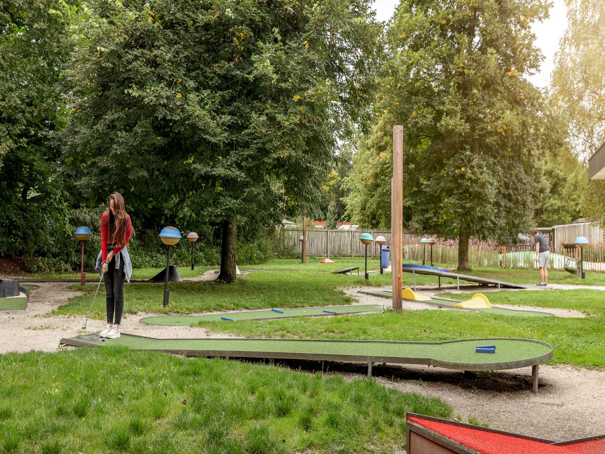 Parkfaciliteiten bij Bospark Lunsbergen 2 in Borger