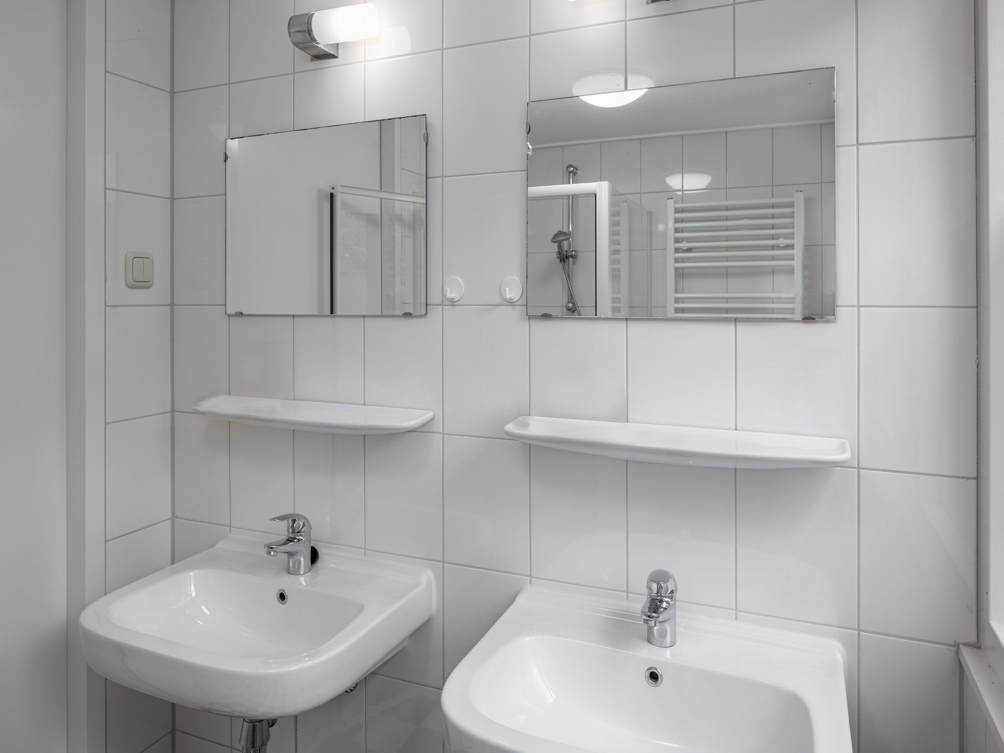 De badkamer van Bospark Lunsbergen 2 in Borger