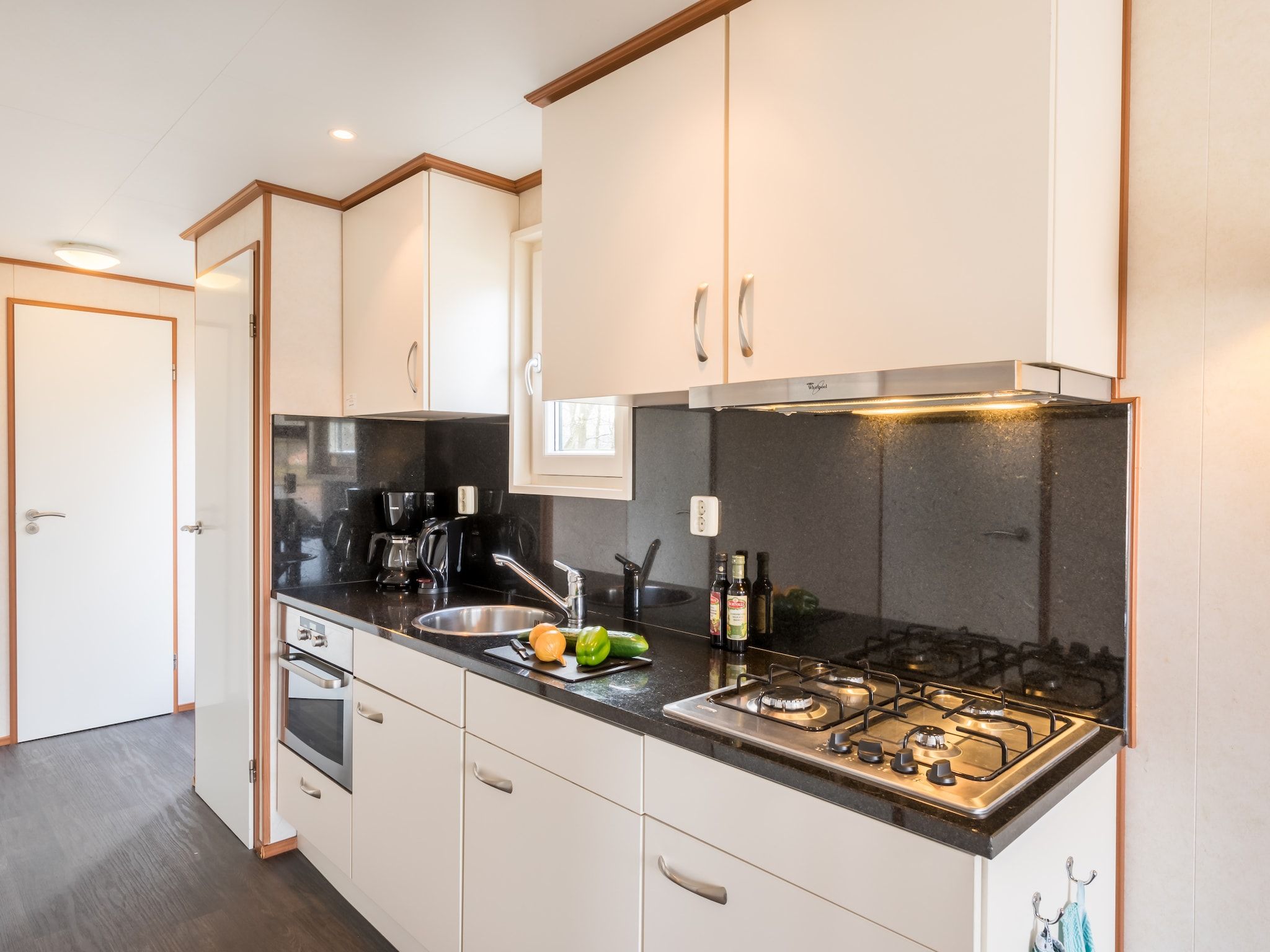 De keuken van Hunzepark 9 in Gasselternijveen