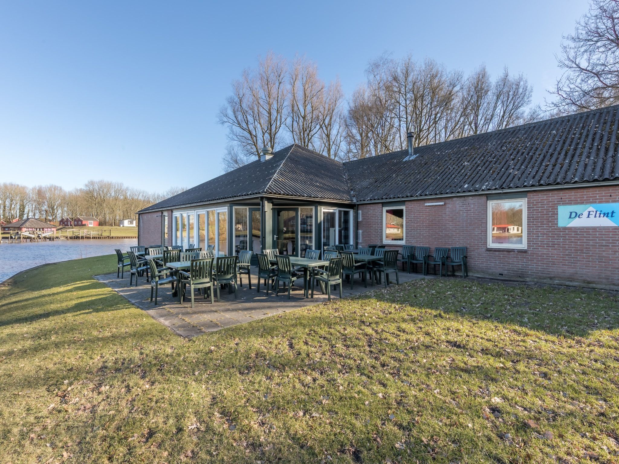 De buitenkant van Hunzepark 9 in Gasselternijveen