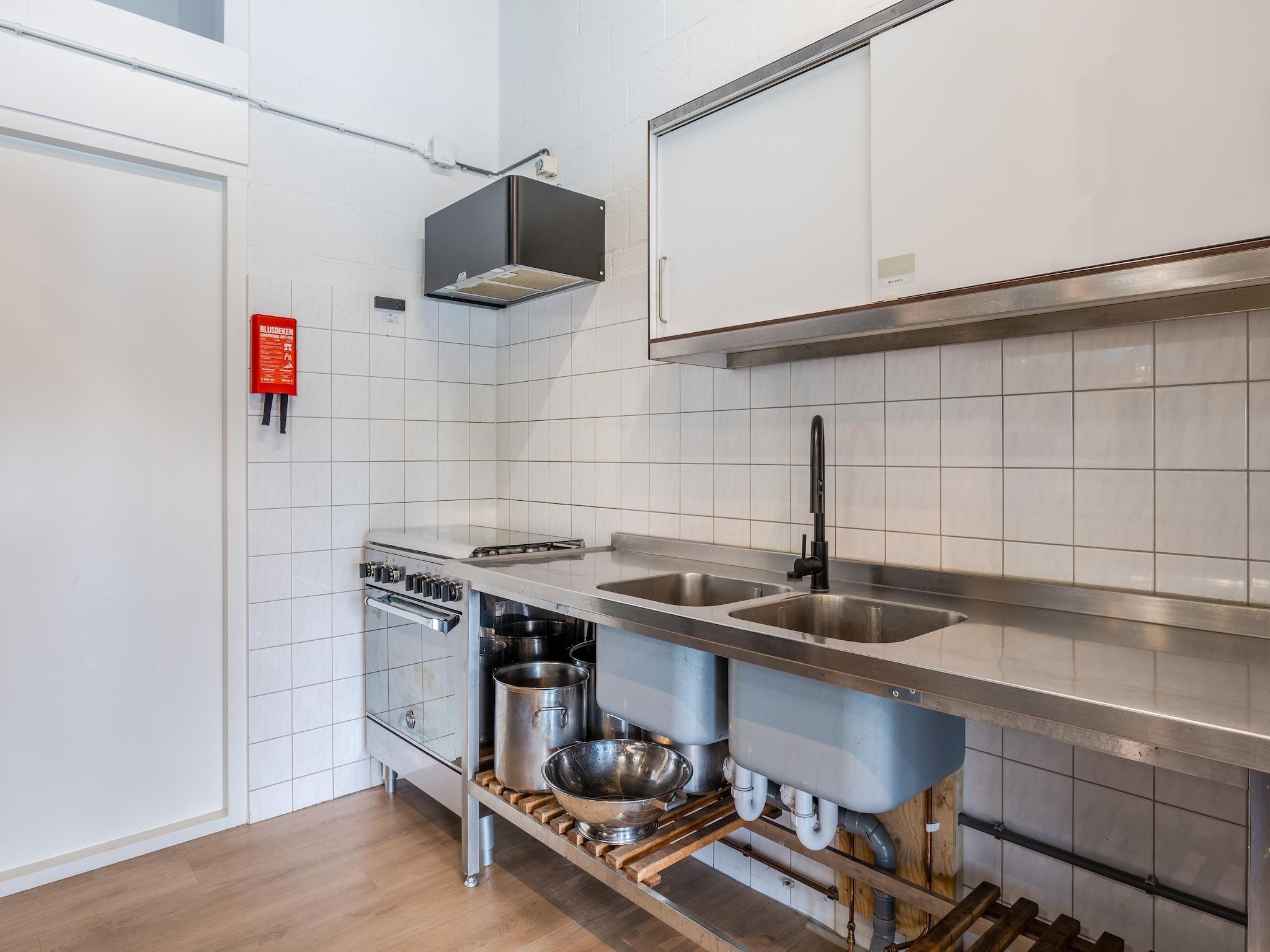 De keuken van Hunzepark 9 in Gasselternijveen