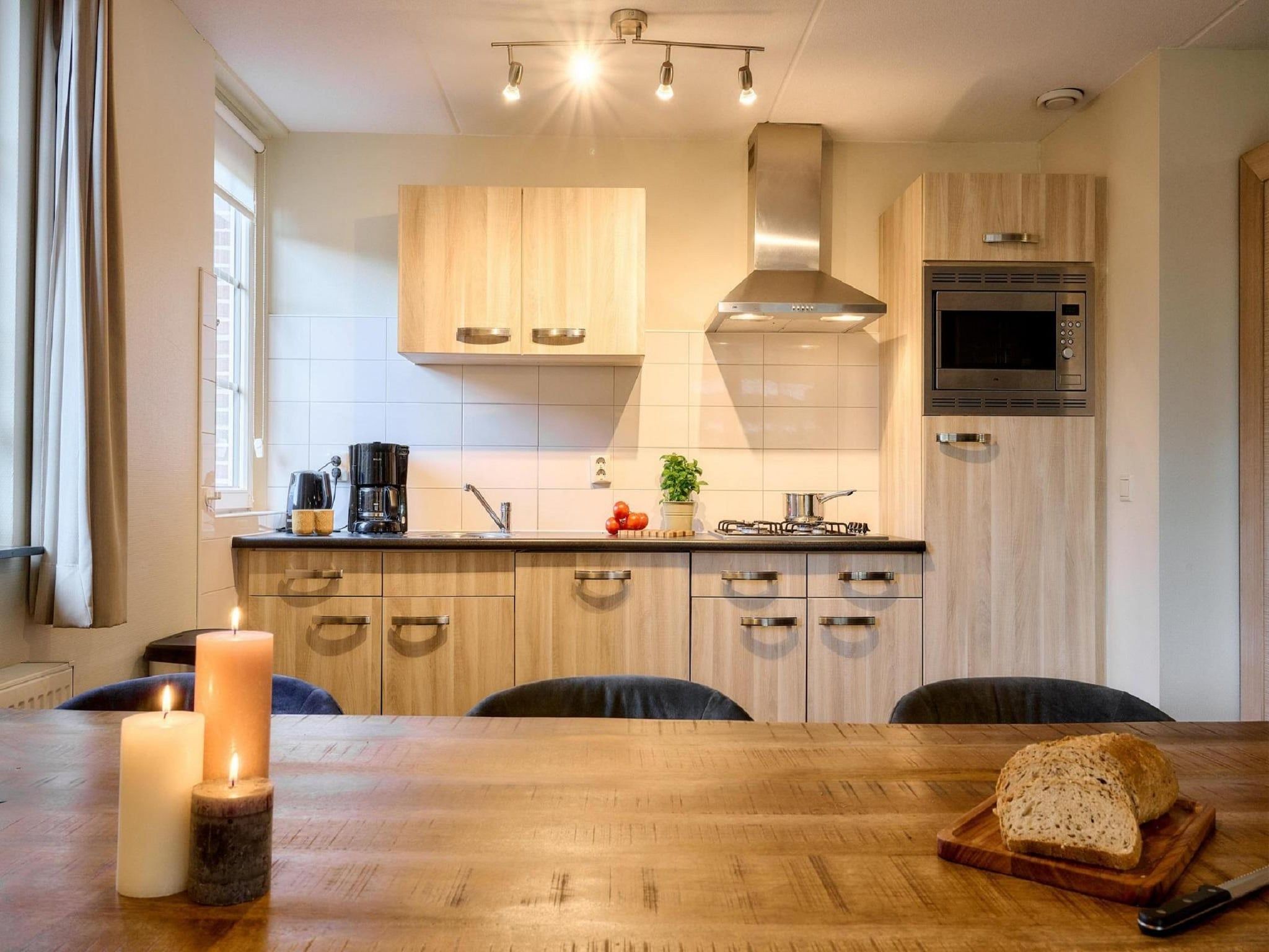 De keuken van Landgoed De IJsvogel 2 in Voorthuizen