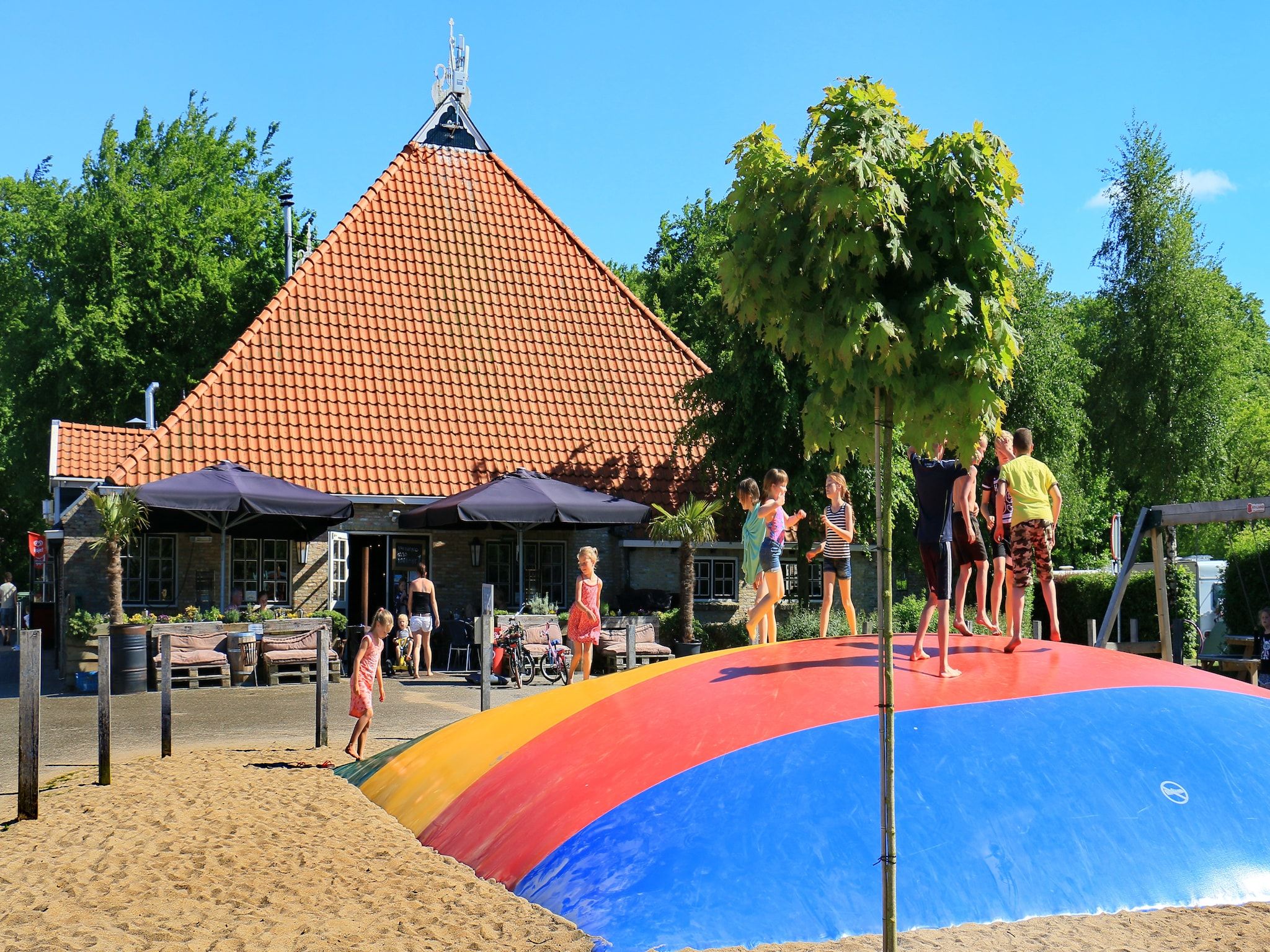 De omgeving van Landgoed Eysinga State 4 in Sint Nicolaasga