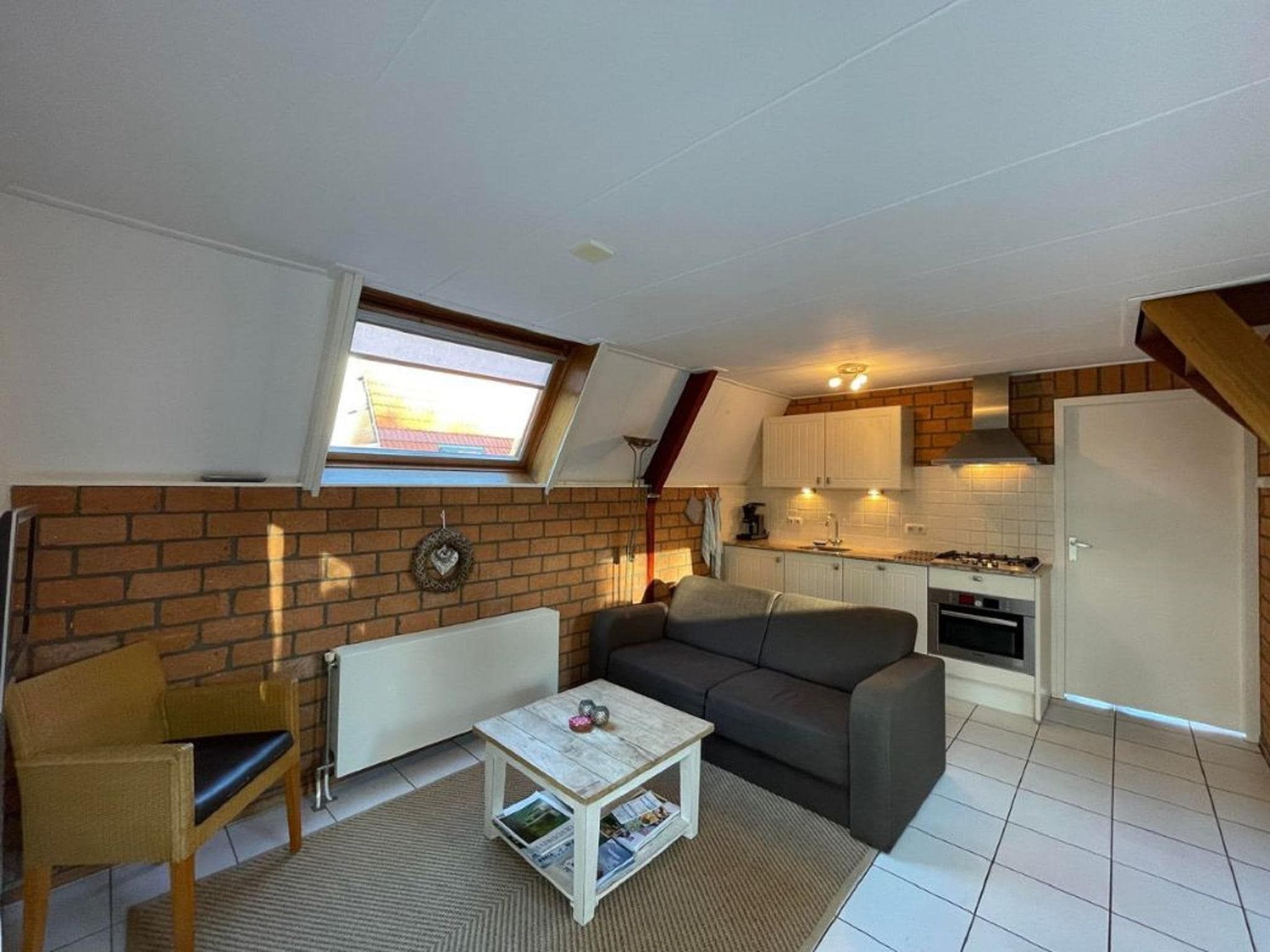 De woonkamer van Landgoed Eysinga State 4 in Sint Nicolaasga