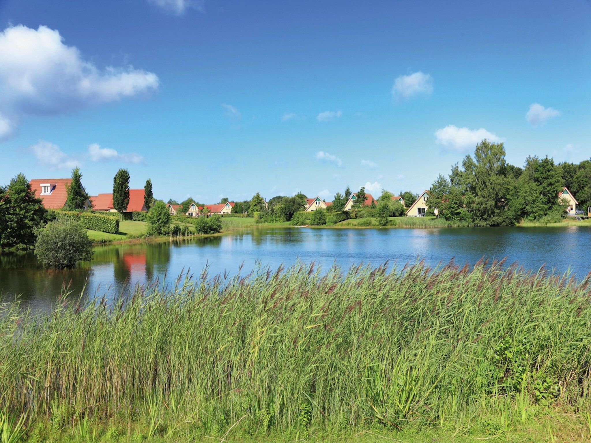 Parkfaciliteiten bij Villapark Akenveen 1 in Tynaarlo