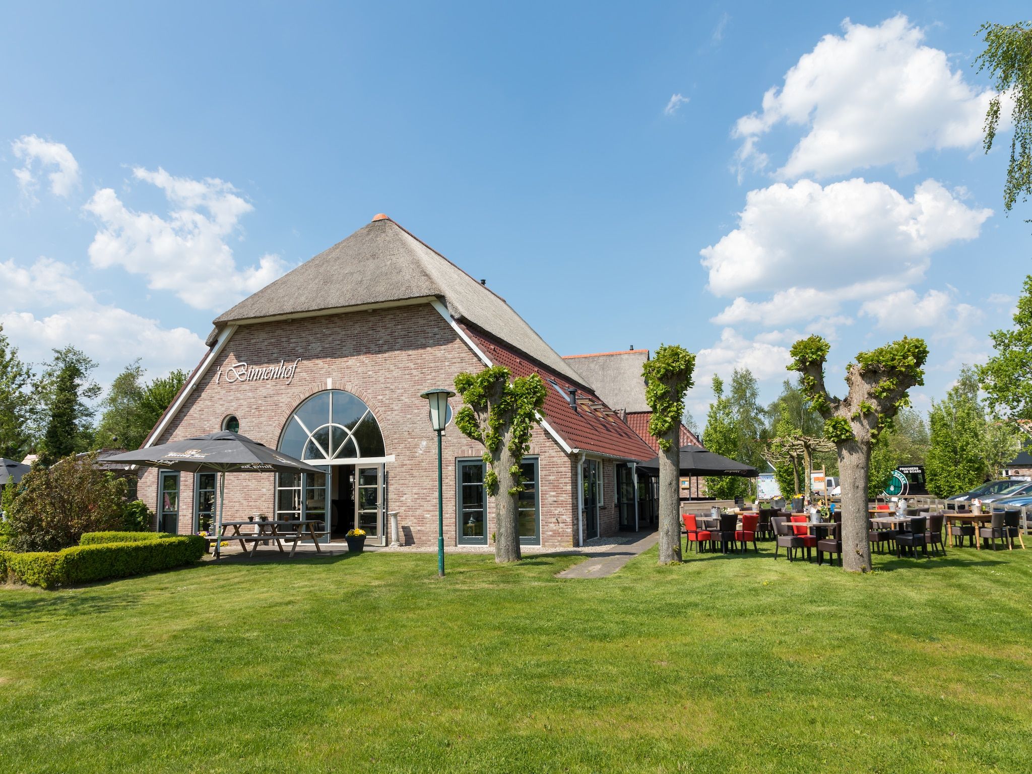 Parkfaciliteiten bij Résidence de Weerribben 4 in Paasloo