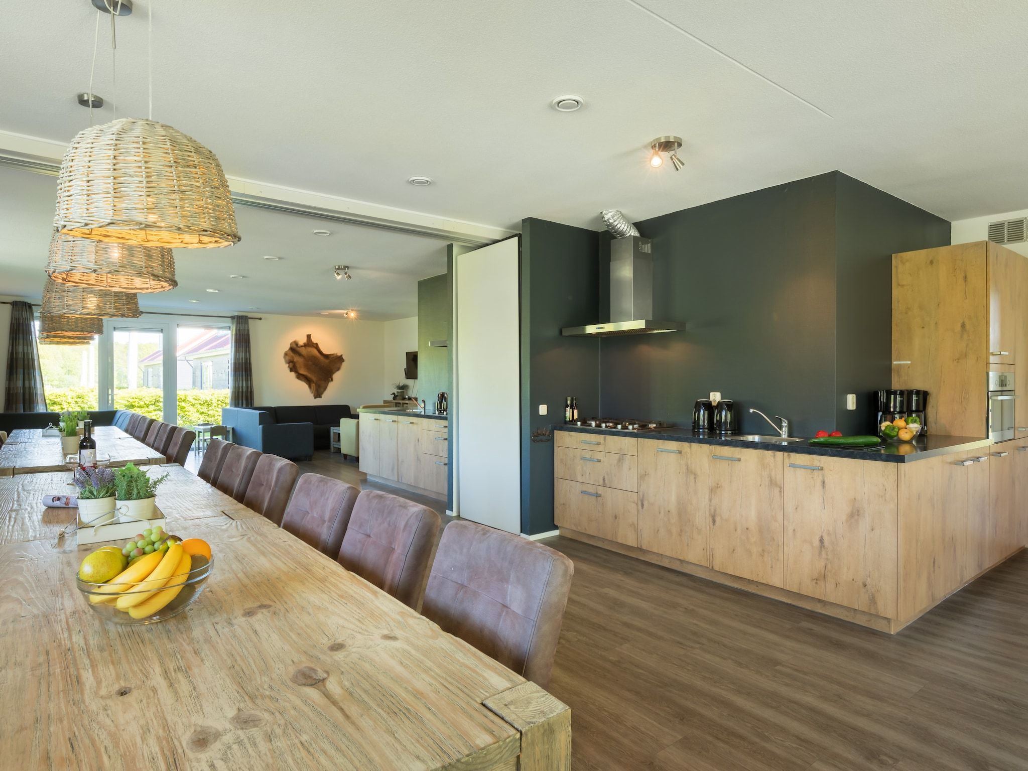 De keuken van Résidence de Weerribben 3 in Paasloo