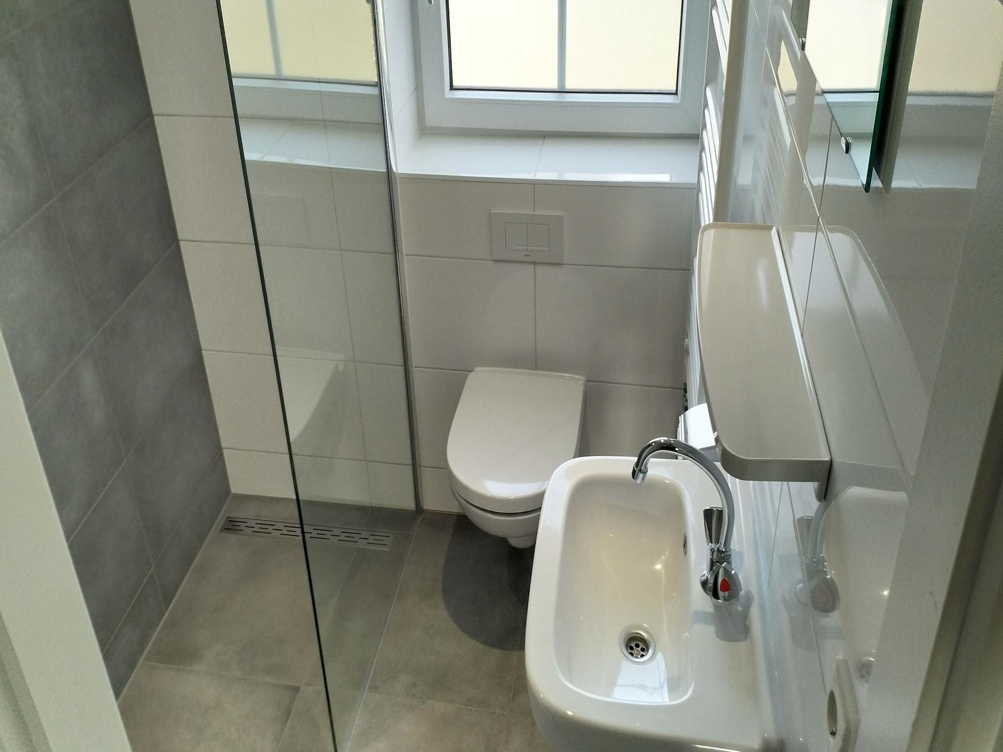 De badkamer van Vakantiepark Eigen Wijze 3 in Bant