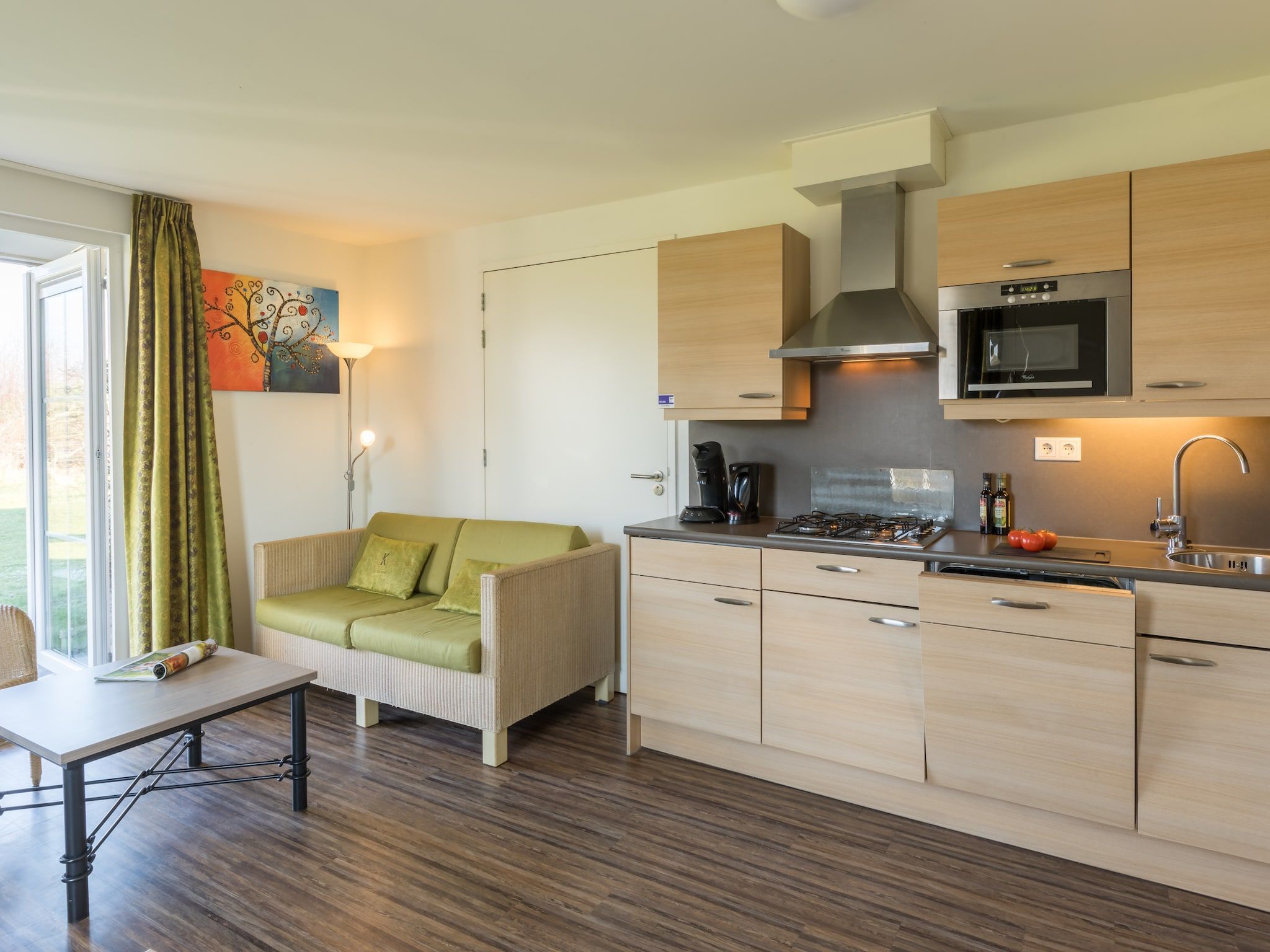 De keuken van Résidence Klein Vink 3 in Arcen