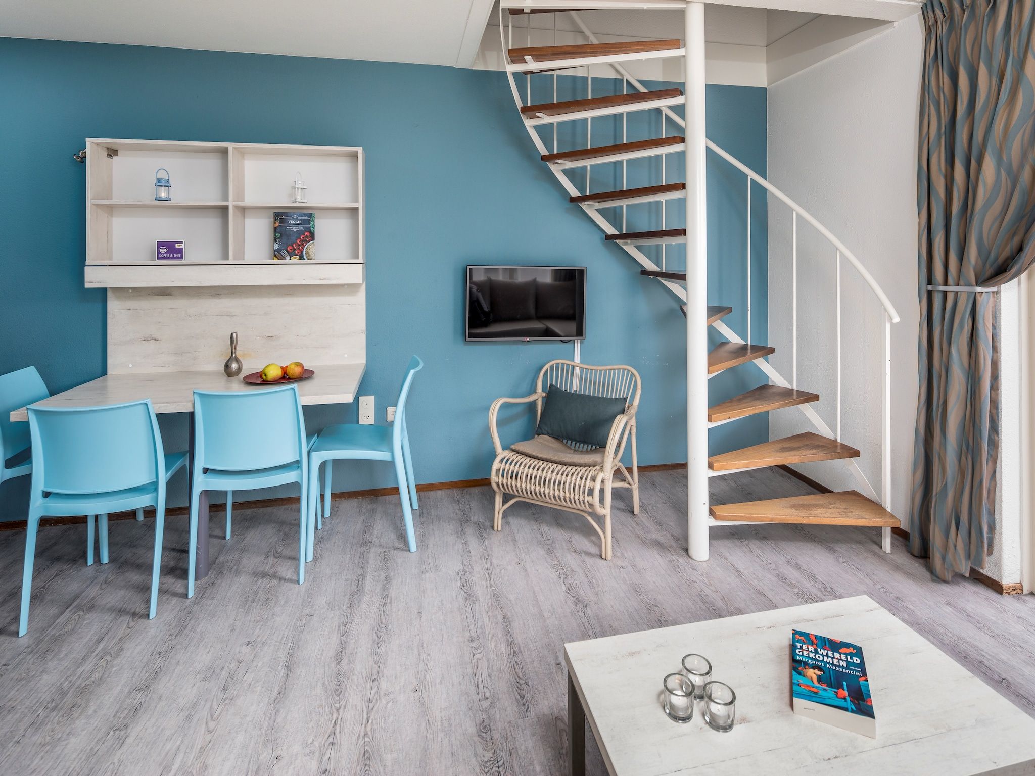 De woonkamer van Roompot Beach Resort 5 in Kamperland