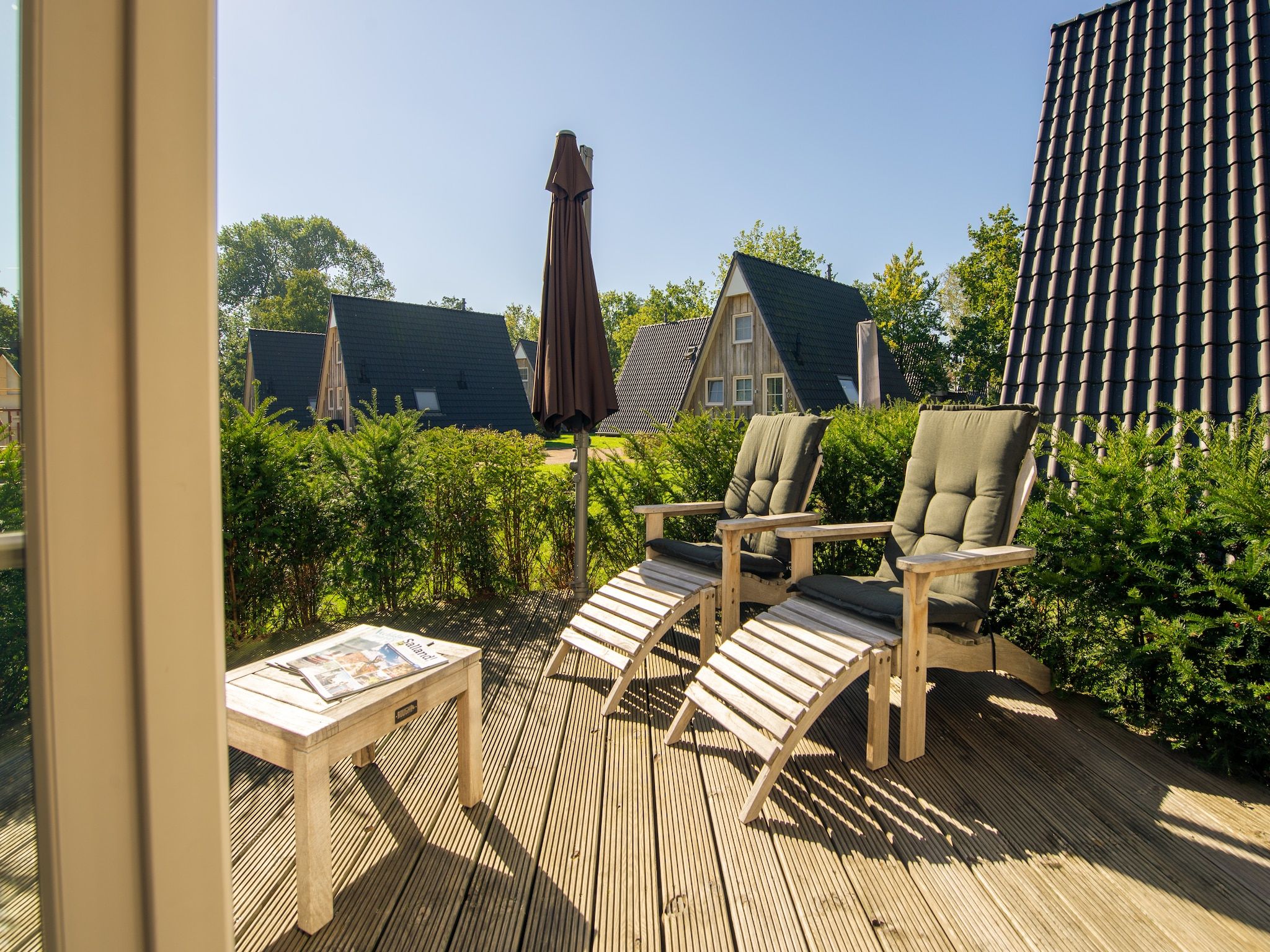 Het terras van Hof van Salland 1 in Hellendoorn