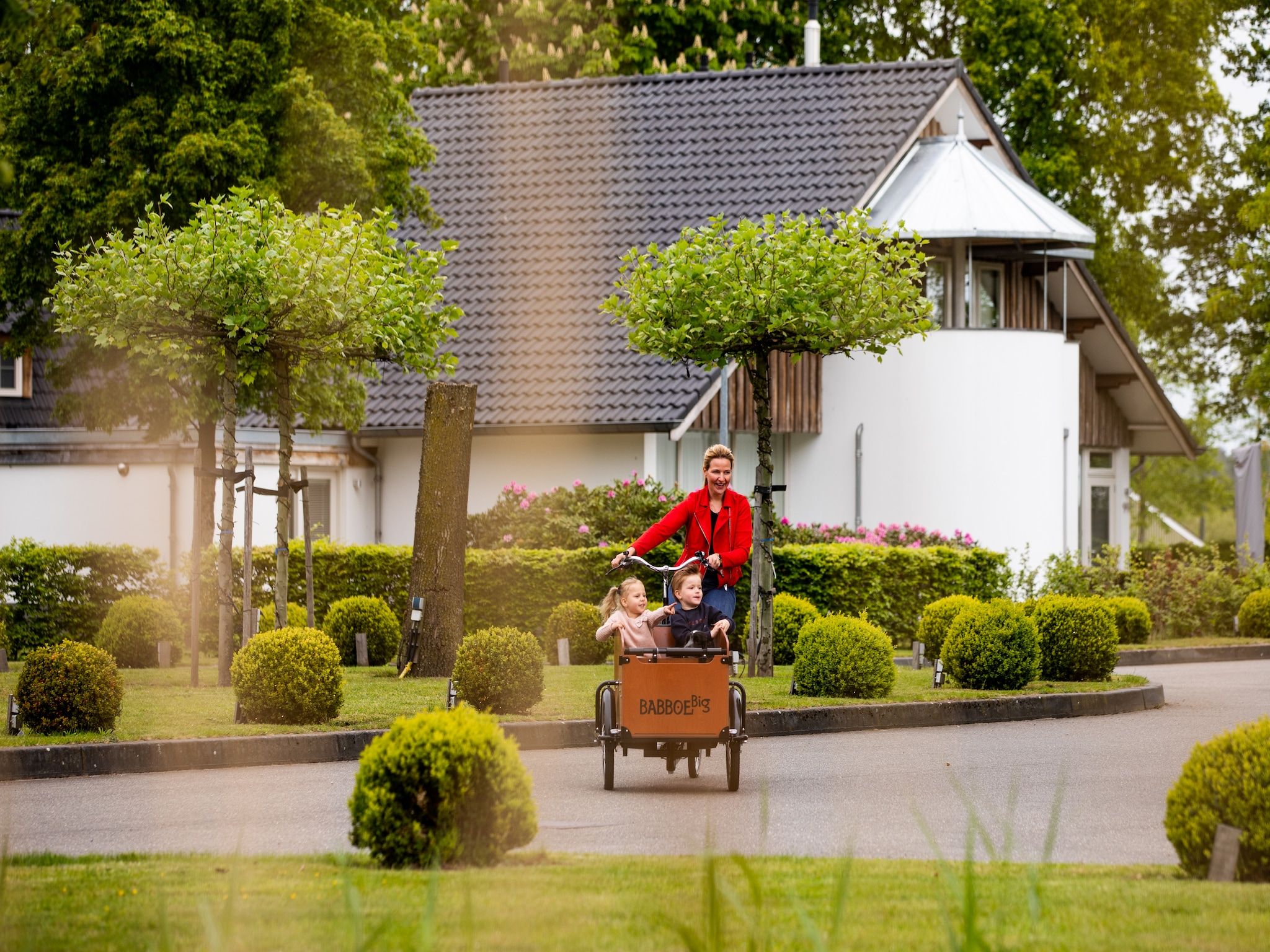 Parkfaciliteiten bij Hof van Salland 5 in Hellendoorn