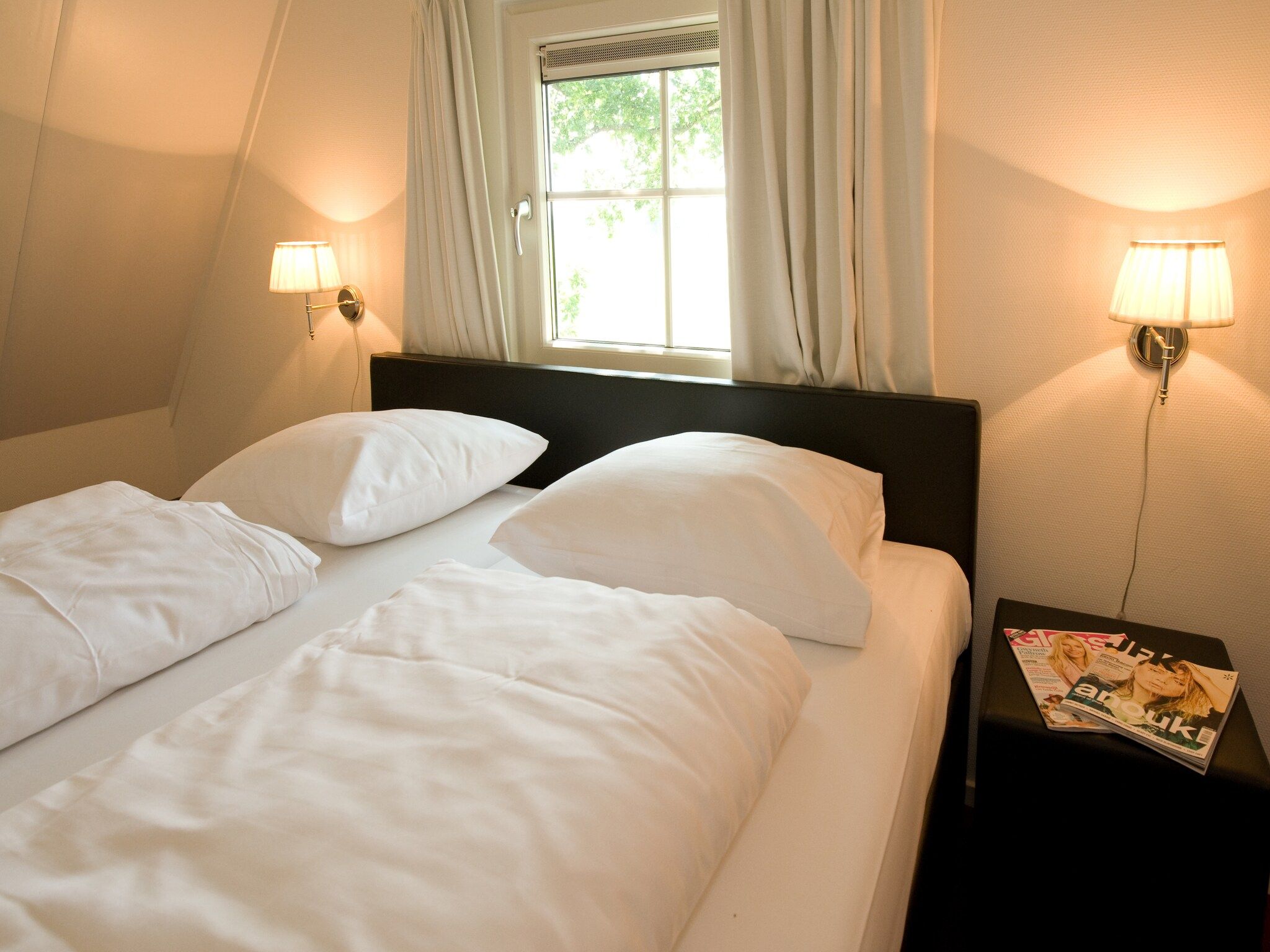 Een slaapkamer van Hof van Salland 6 in Hellendoorn