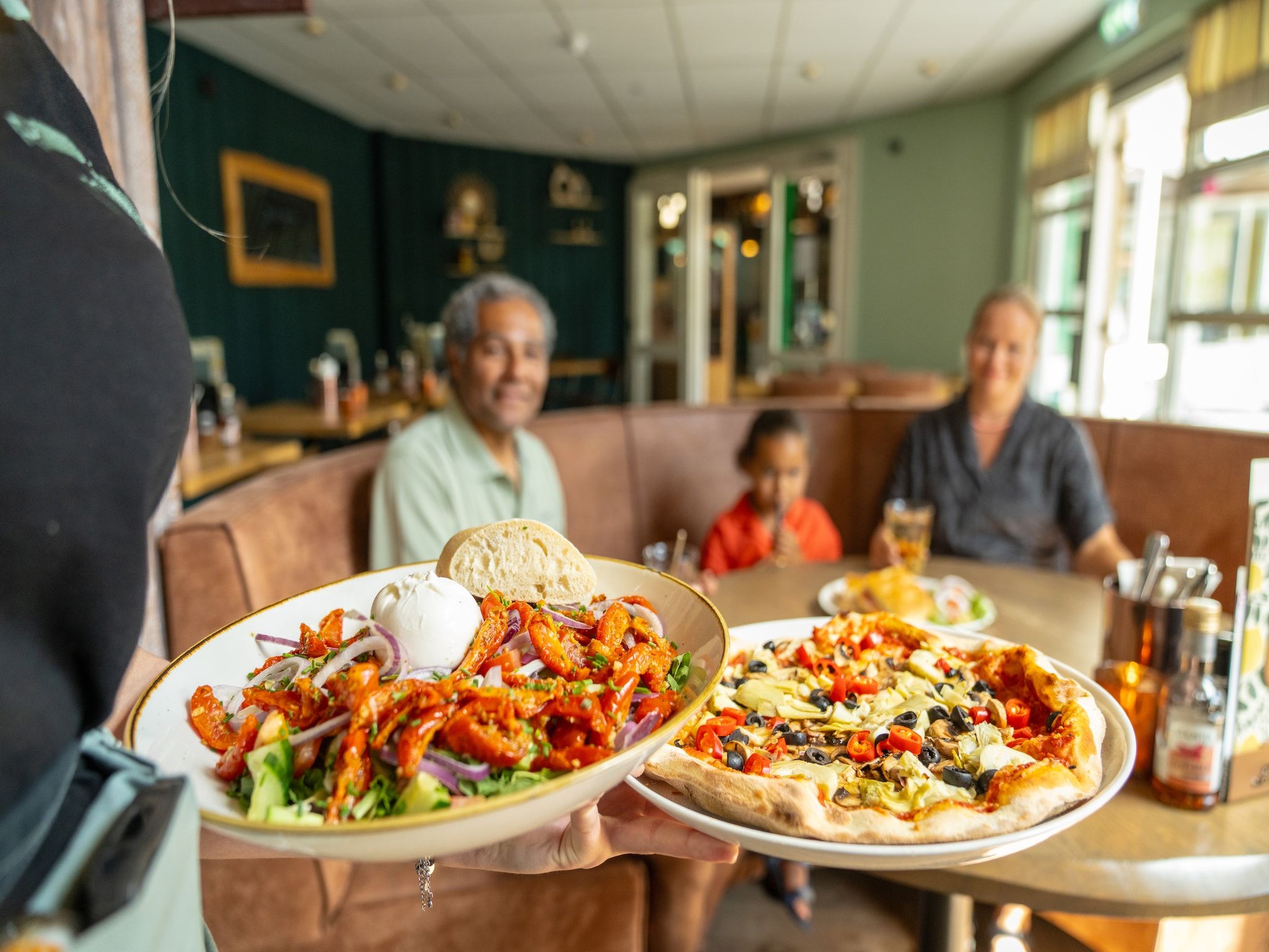 Parkfaciliteiten bij Vakantiepark Boomhiemke 9 in Hollum