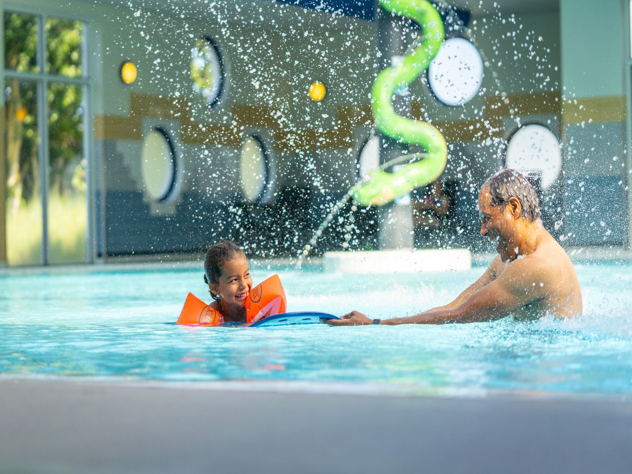 Parkfaciliteiten bij Vakantiepark Boomhiemke 8 in Hollum