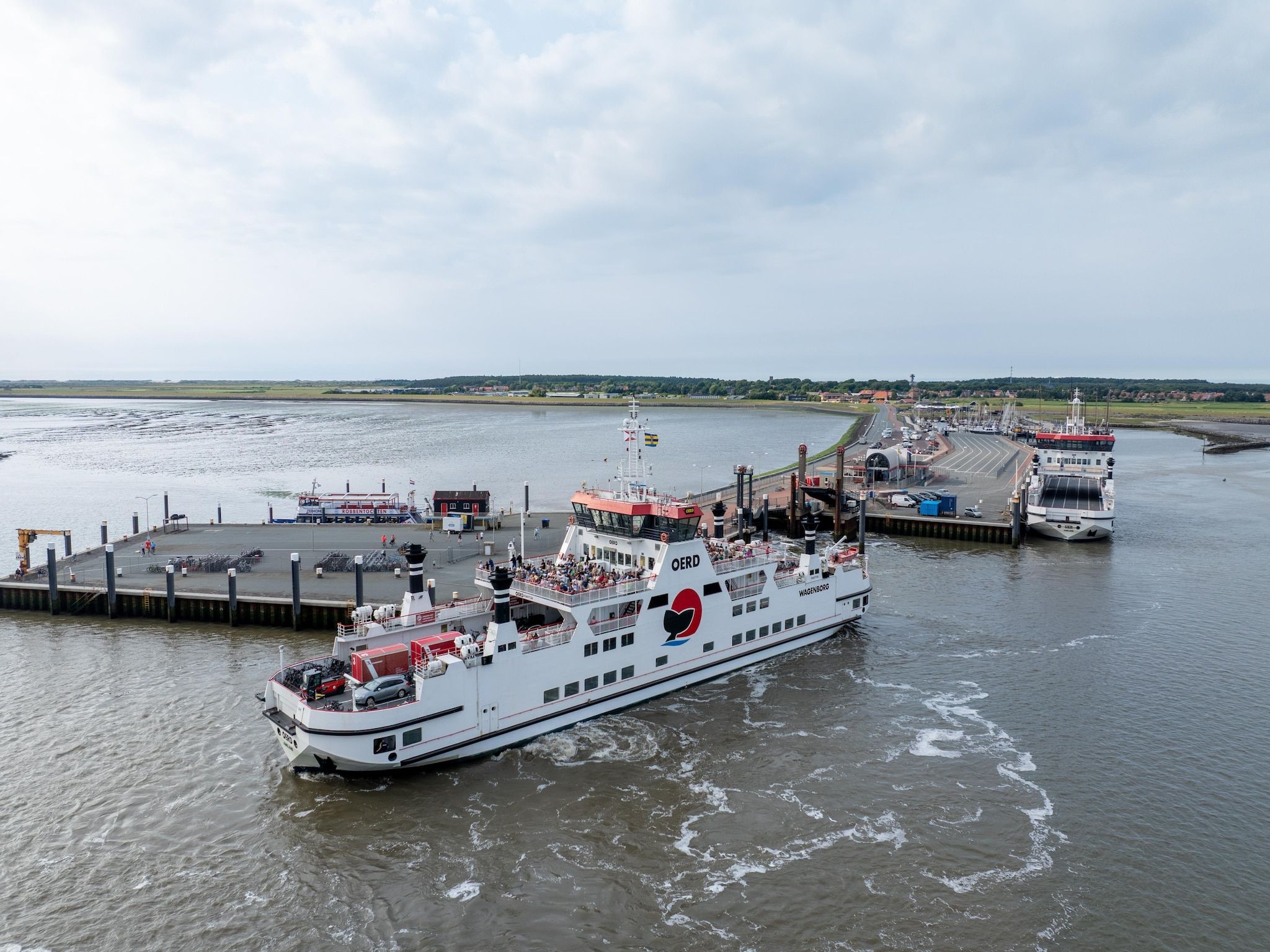 Parkfaciliteiten bij Vakantiepark Boomhiemke 8 in Hollum