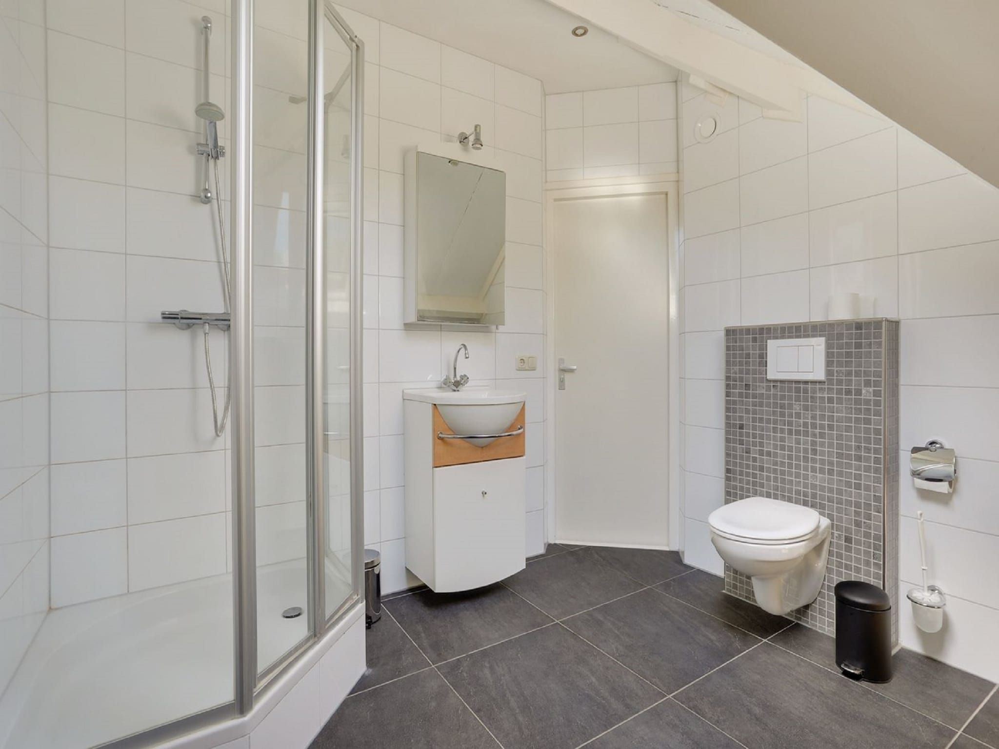 De badkamer van Vakantiepark Sandberghe 2 in Uden