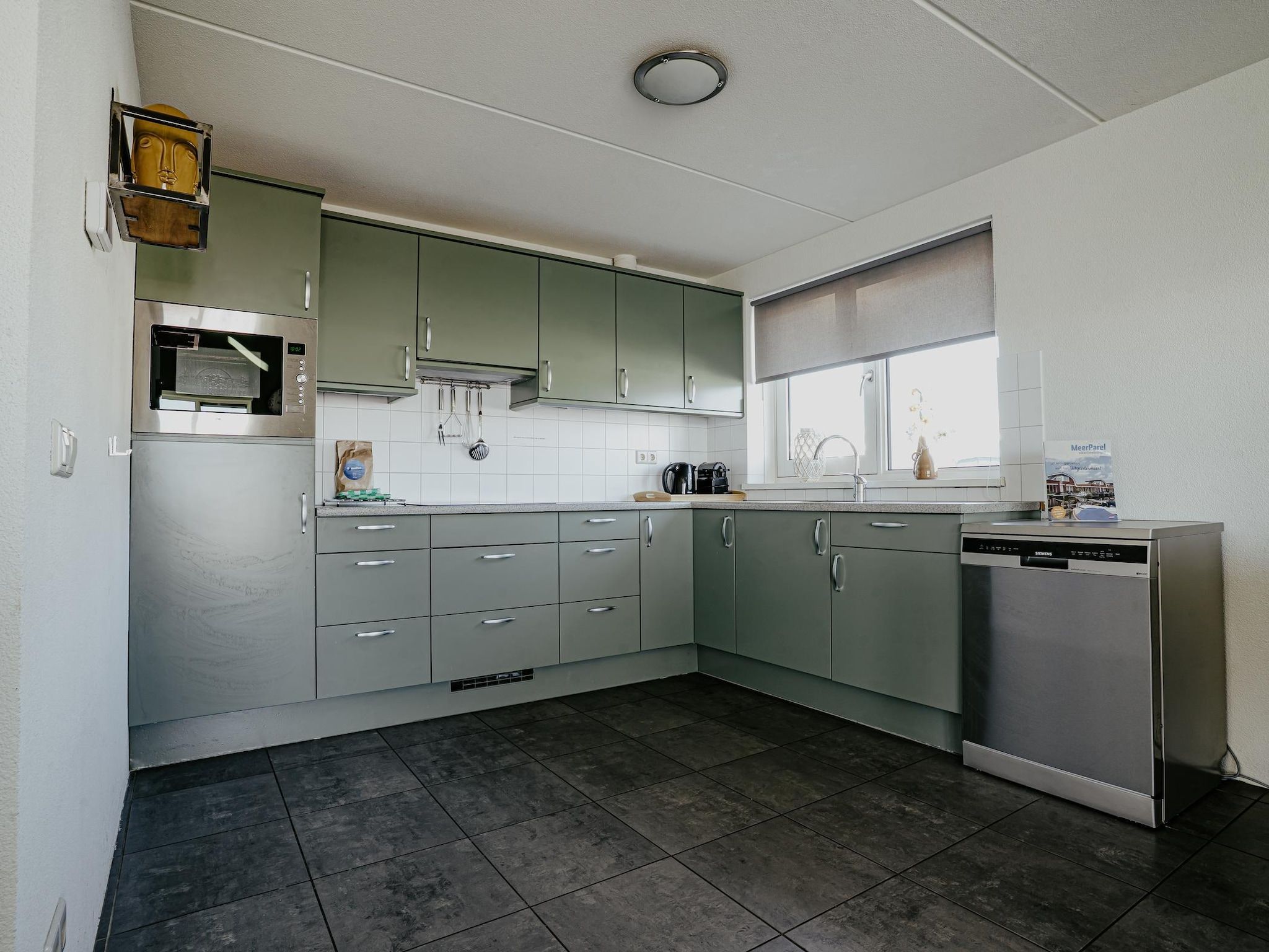 De keuken van Waterpark de Meerparel 2 in Uitgeest