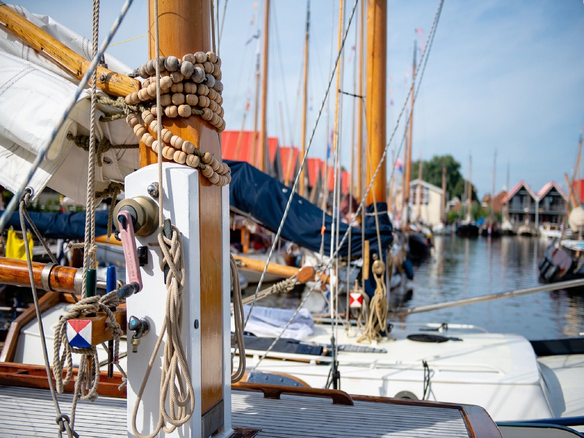 Parkfaciliteiten bij Havenresort Terherne 1 in Terherne