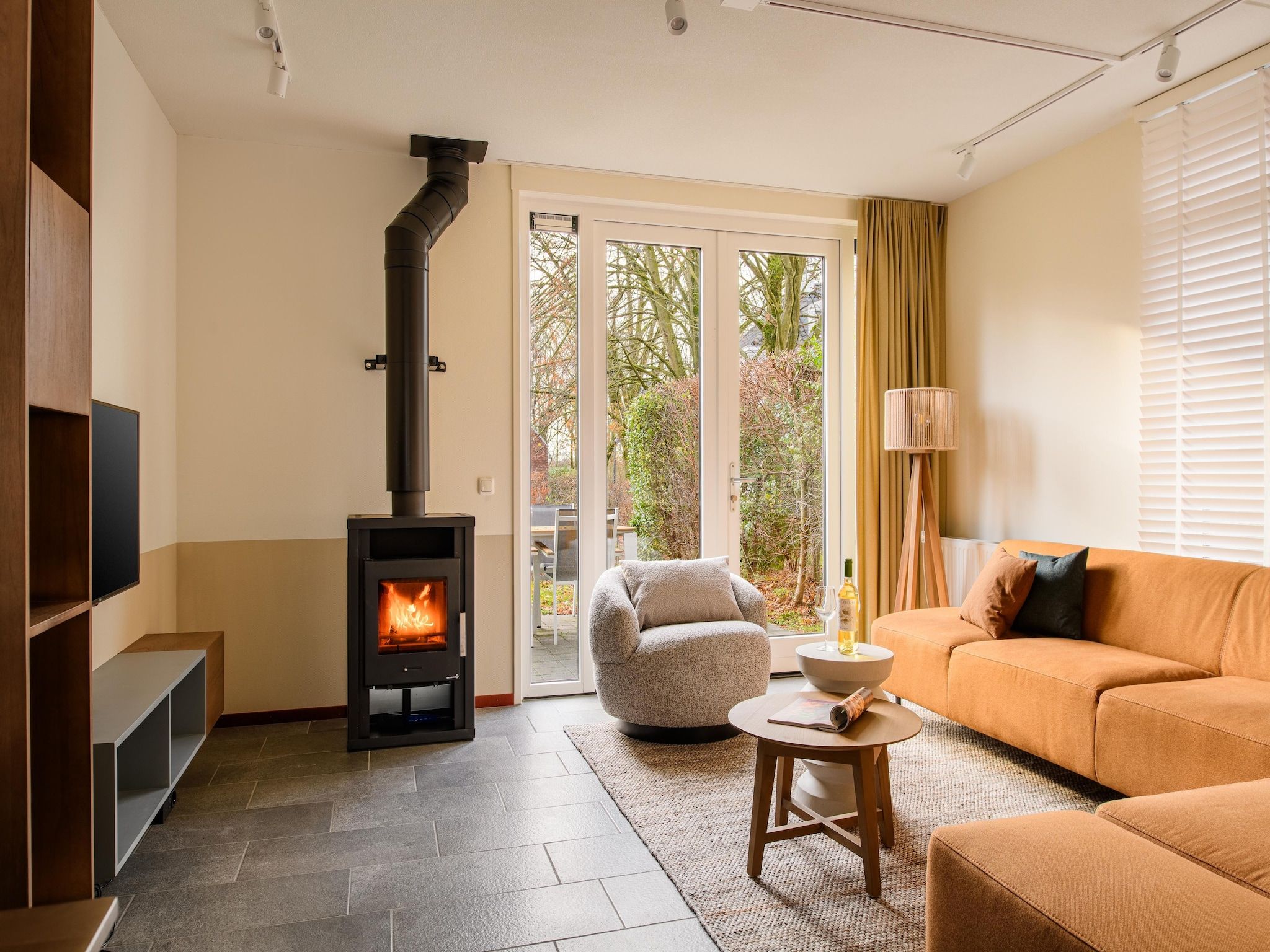 De woonkamer van Resort Maastricht 1 in Maastricht