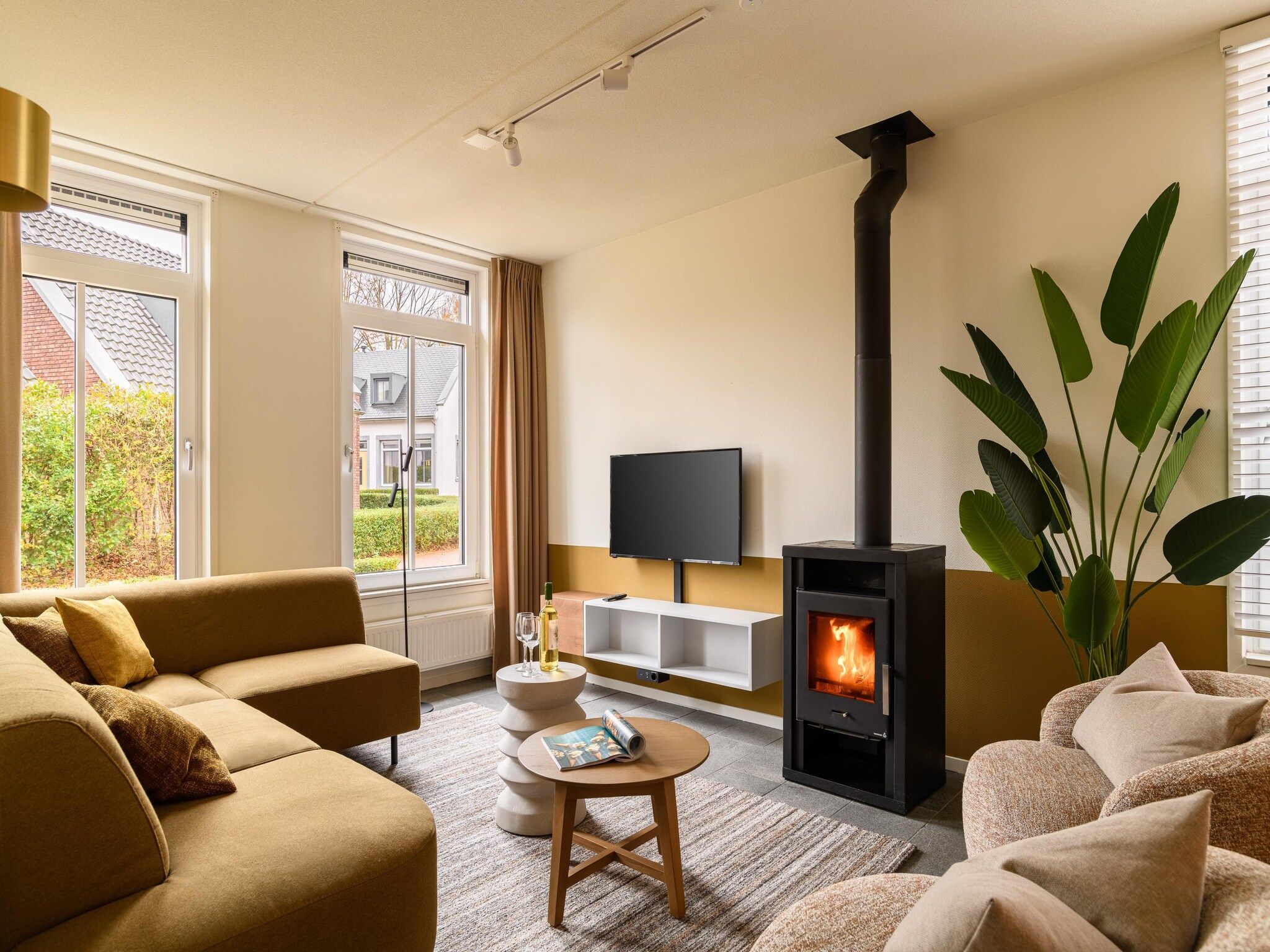 De woonkamer van Resort Maastricht 2 in Maastricht