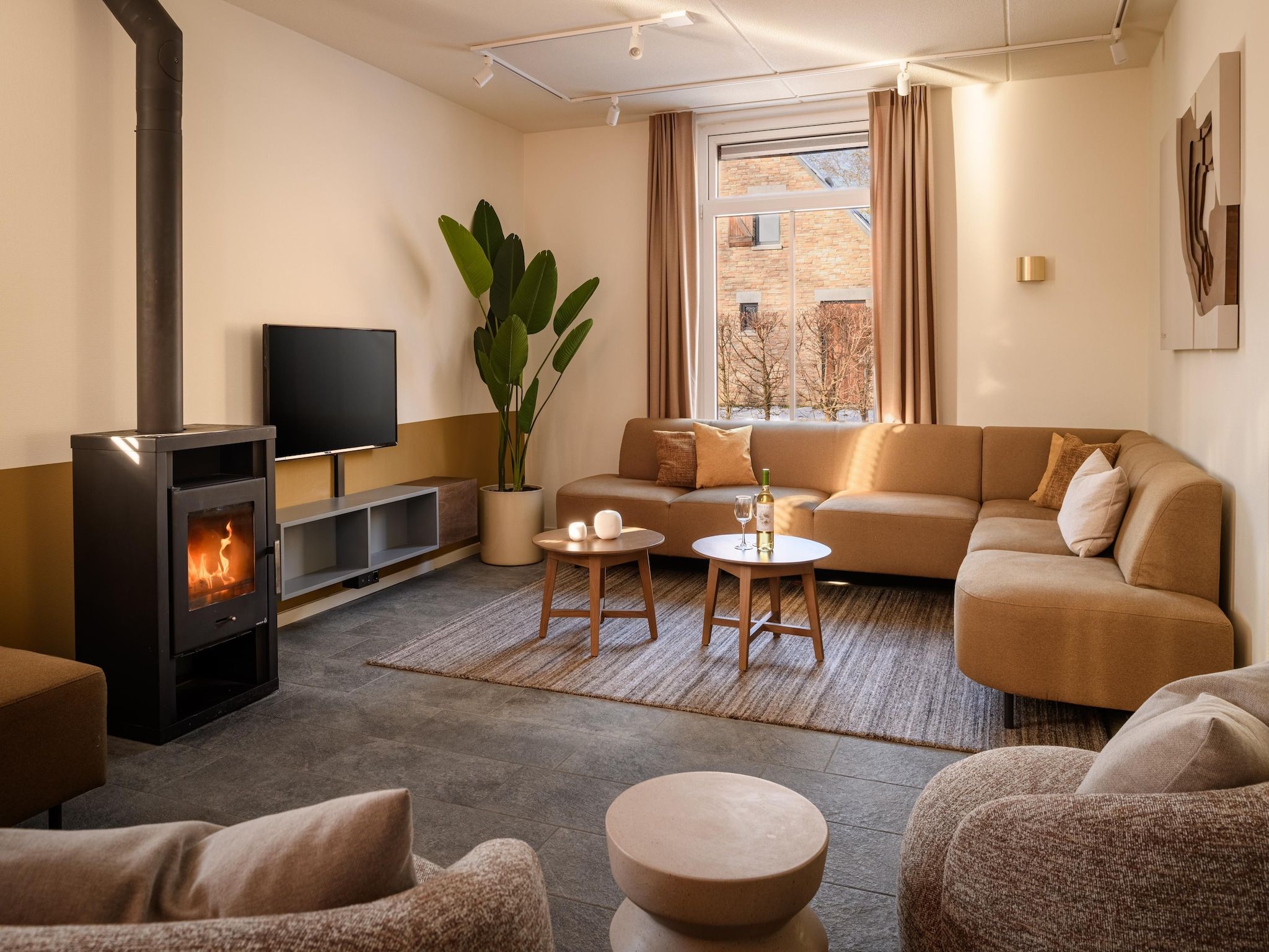 De woonkamer van Resort Maastricht 4 in Maastricht