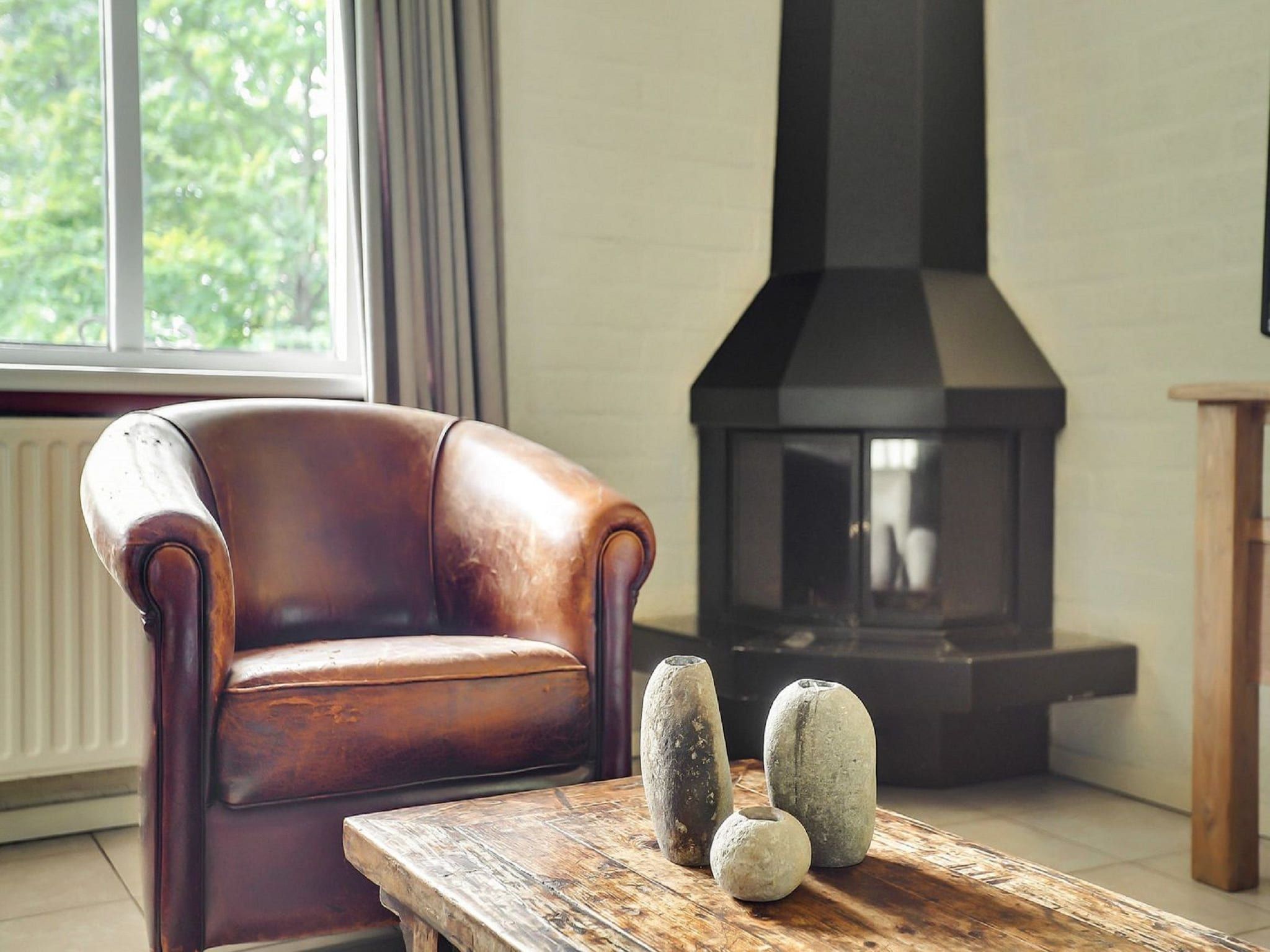 De woonkamer van Vakantiepark Sandberghe 3 in Uden