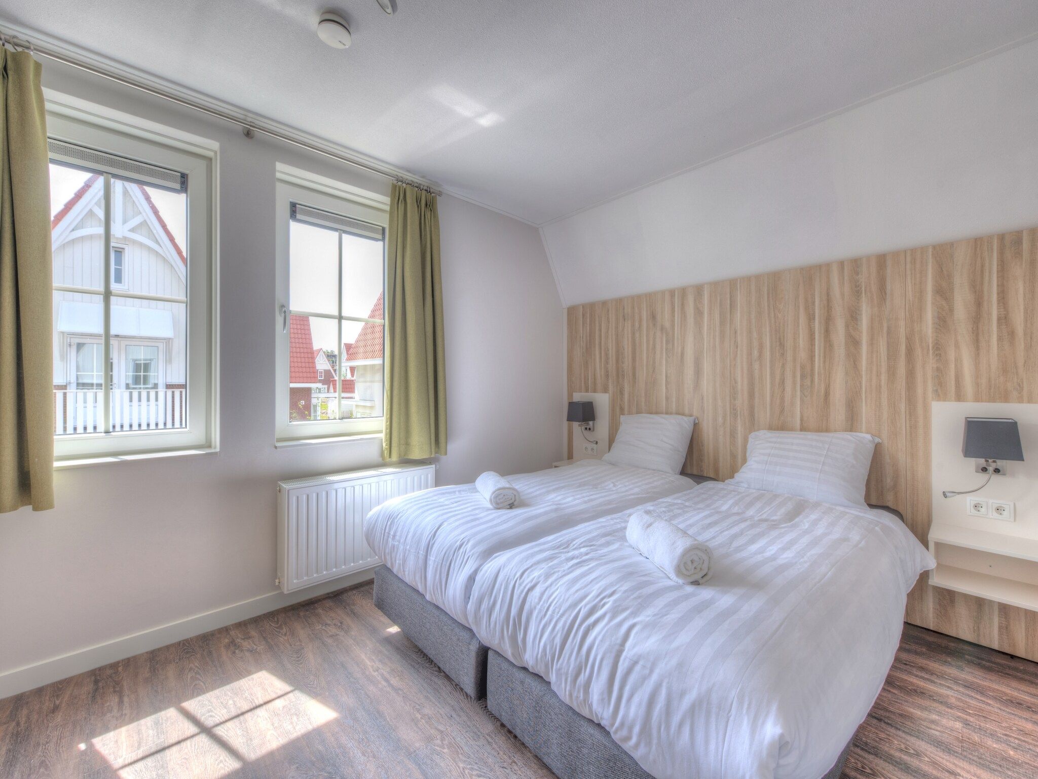 Een slaapkamer van Noordzee Résidence Dishoek 7 in Koudekerke