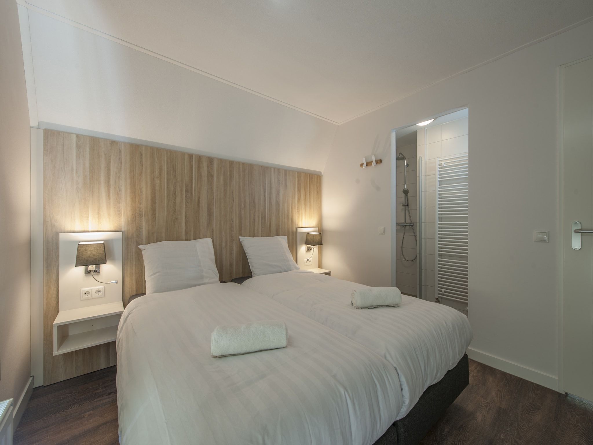 Een slaapkamer van Noordzee Résidence Dishoek 7 in Koudekerke