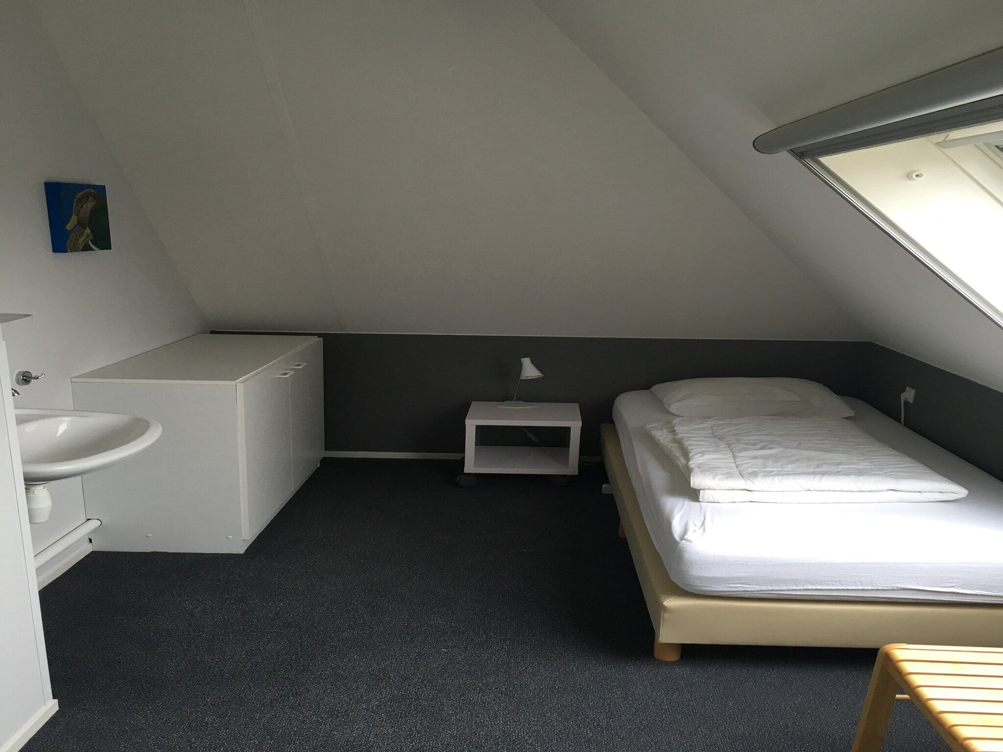 Een slaapkamer van Buitenplaats It Wiid 7 in Eernewoud