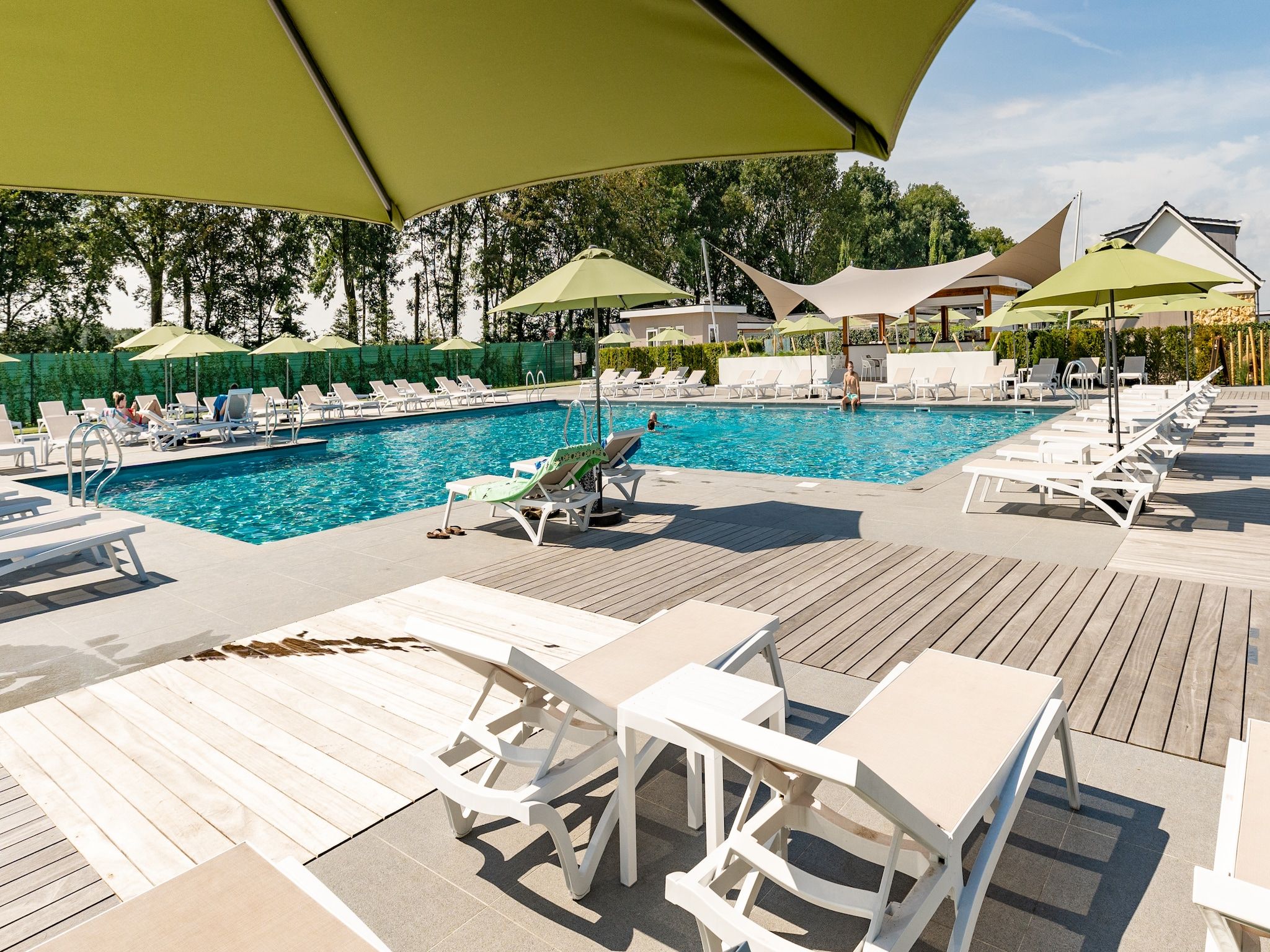 Parkfaciliteiten bij Resort Mooi Bemelen 2 in Bemelen