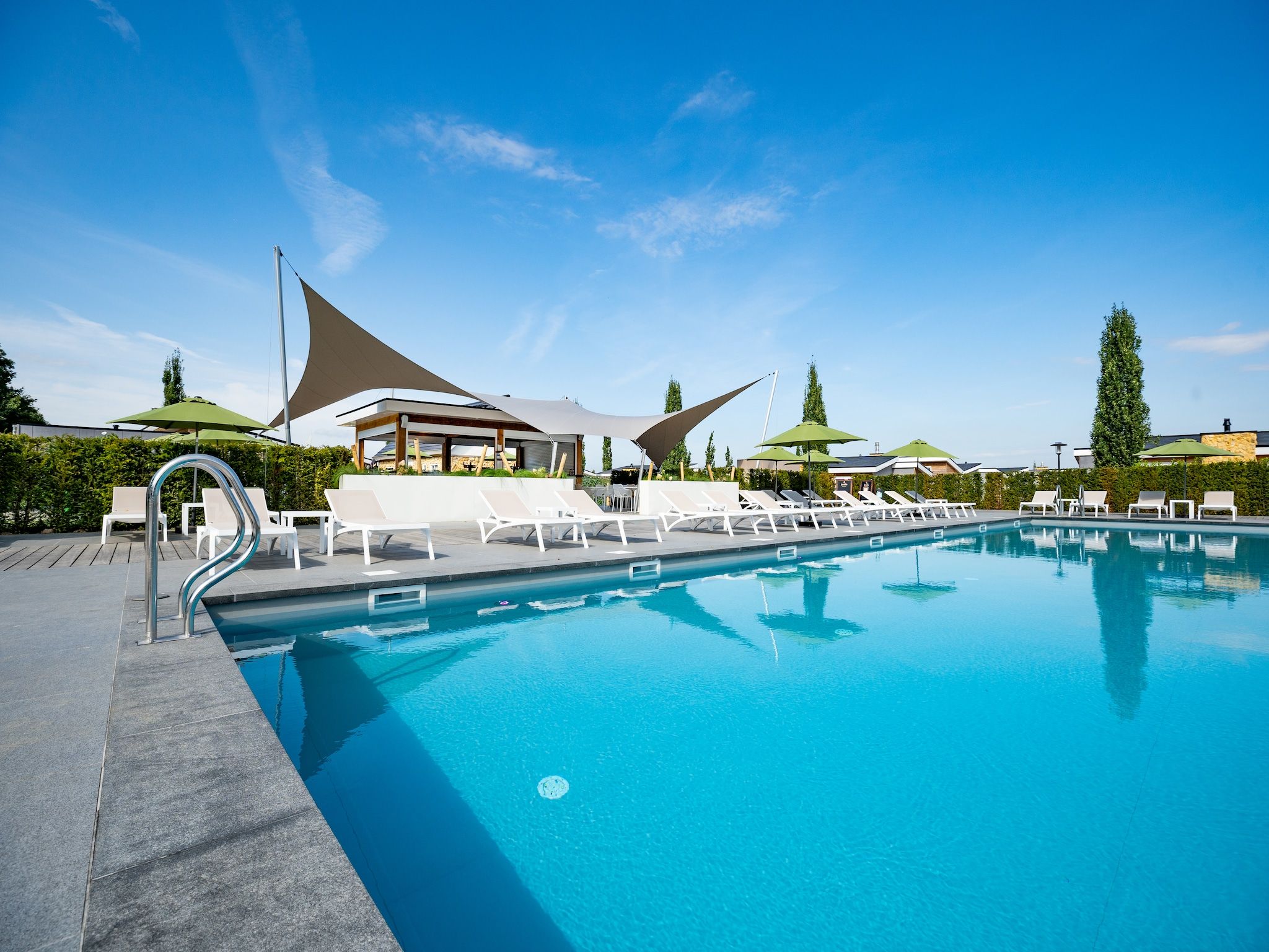 Parkfaciliteiten bij Resort Mooi Bemelen 2 in Bemelen