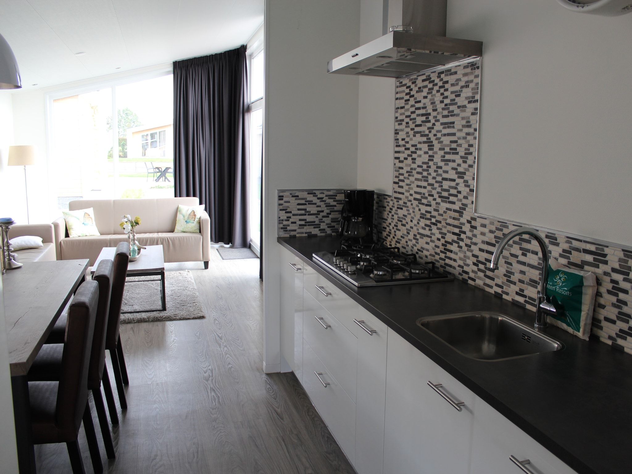 De keuken van Resort Mooi Bemelen 4 in Bemelen