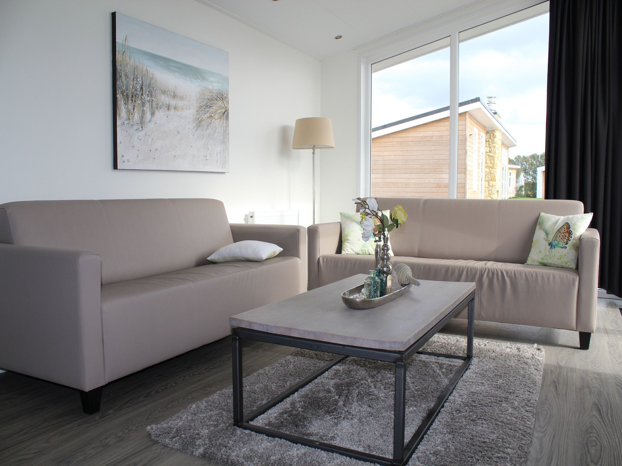 De woonkamer van Resort Mooi Bemelen 4 in Bemelen