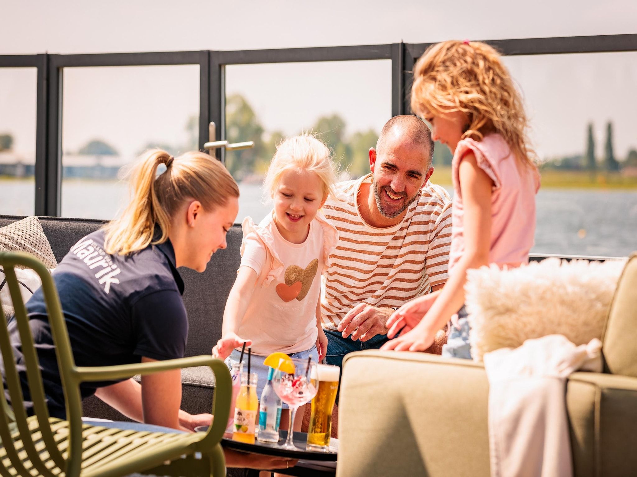 Parkfaciliteiten bij Vakantiepark Eiland van Maurik 2 in Maurik