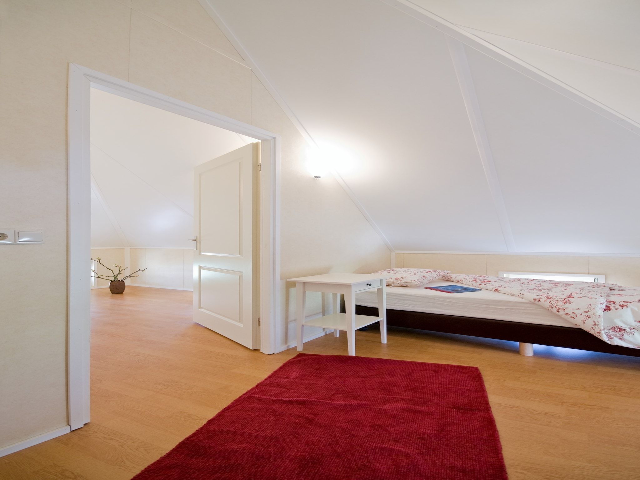 Een slaapkamer van Erve Woolderink in Wierden