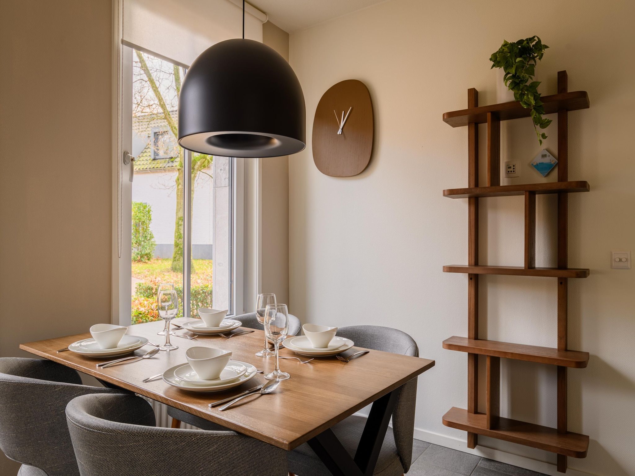 De eetkamer van Resort Maastricht 5 in Maastricht