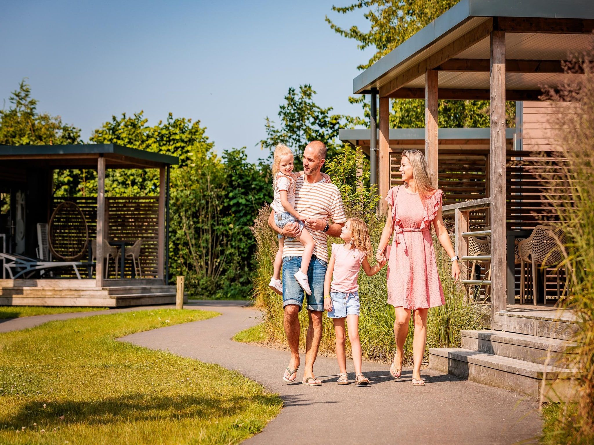 Parkfaciliteiten bij Vakantiepark Eiland van Maurik 3 in Maurik