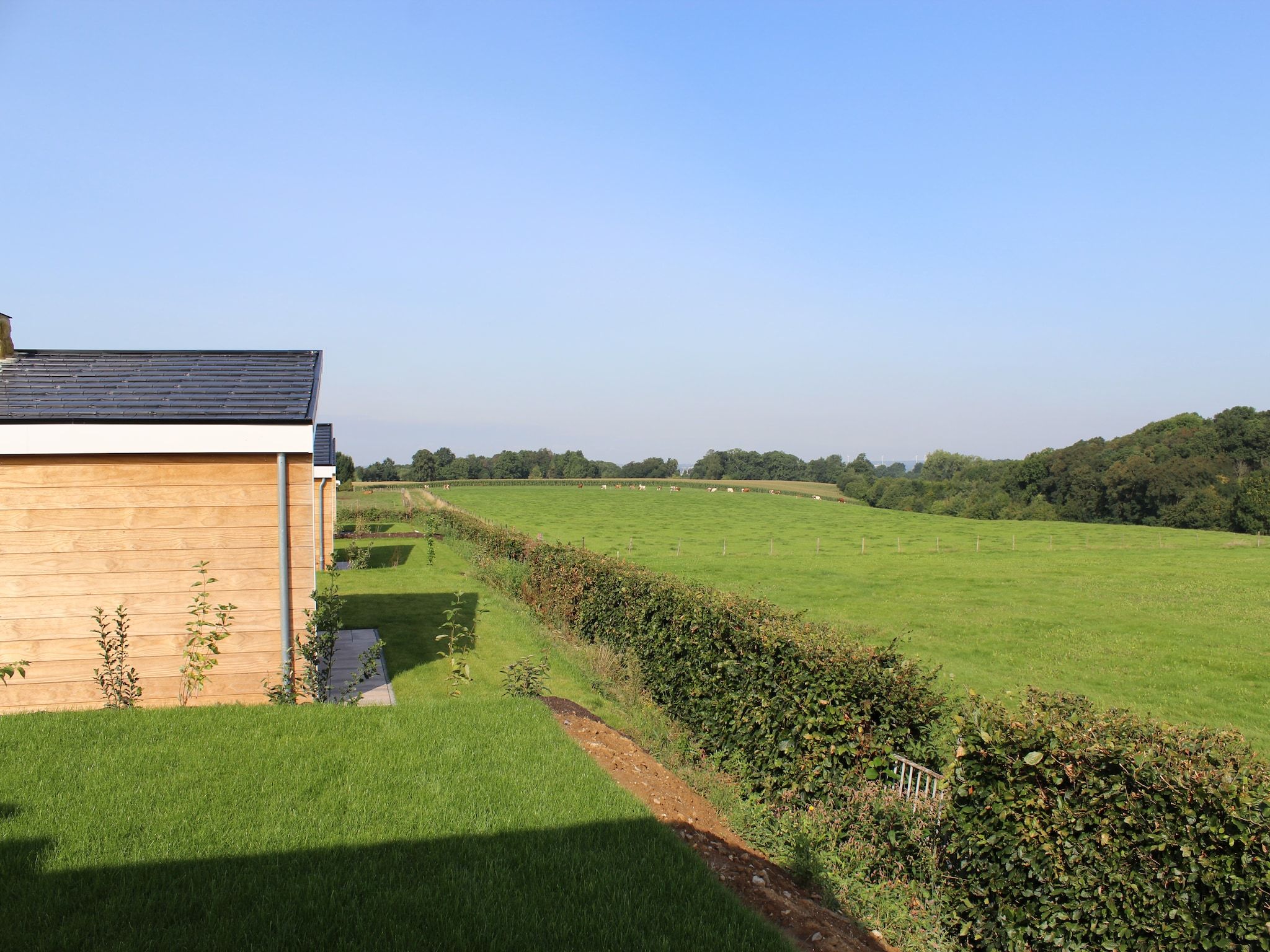 Het uitzicht vanaf Resort Mooi Bemelen 5 in Bemelen