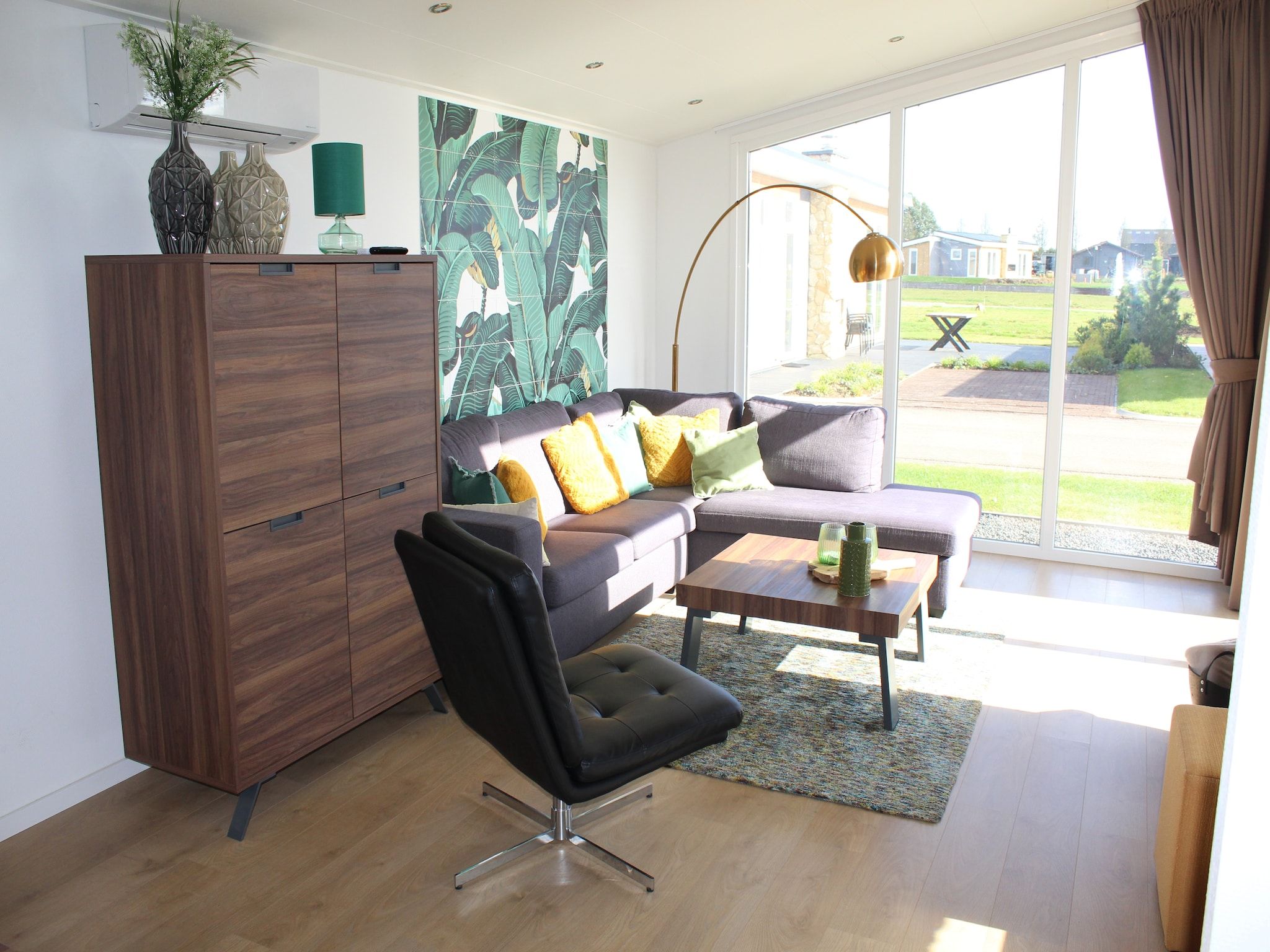 De woonkamer van Resort Mooi Bemelen 5 in Bemelen