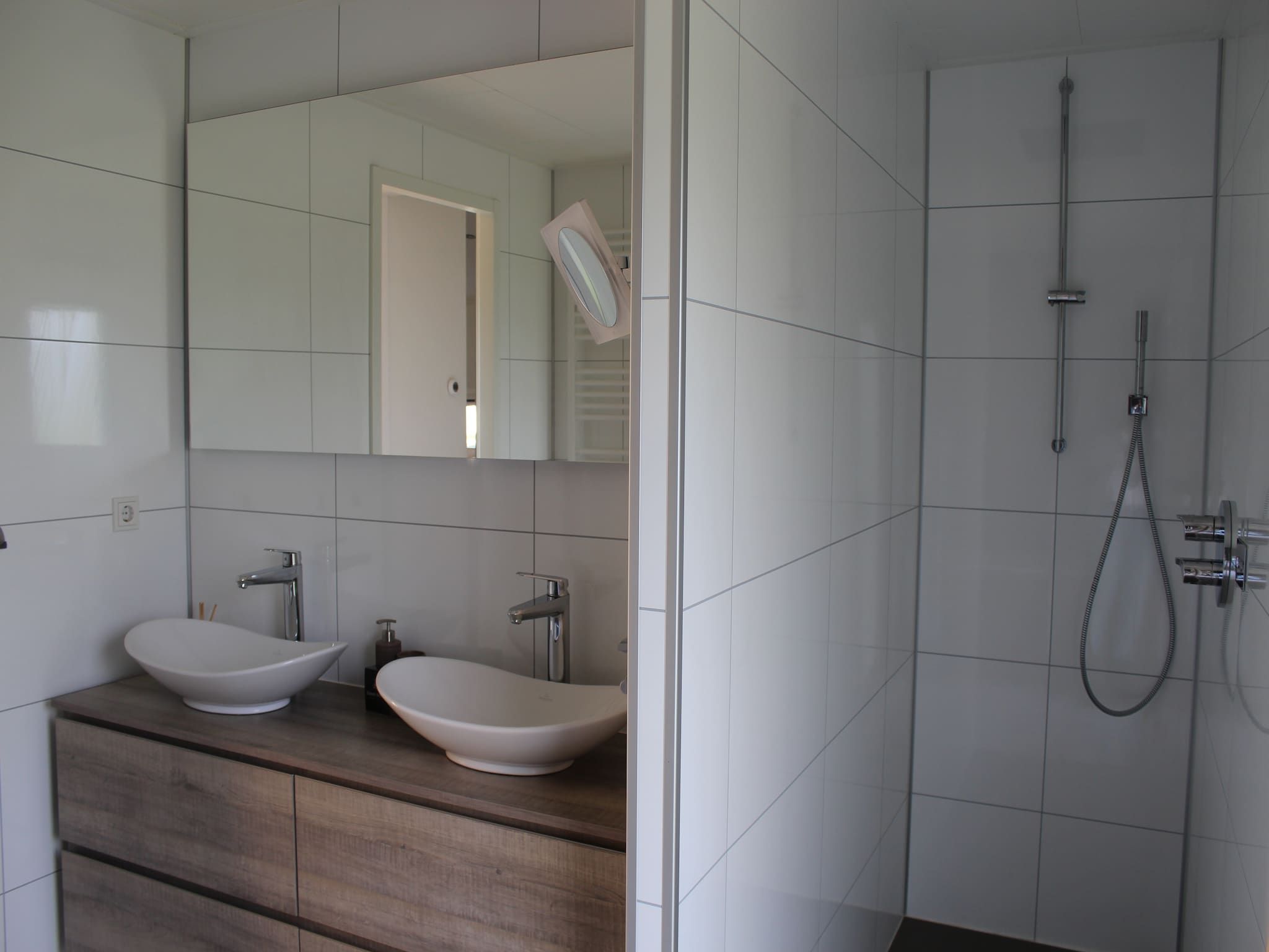 De badkamer van Resort Mooi Bemelen 5 in Bemelen