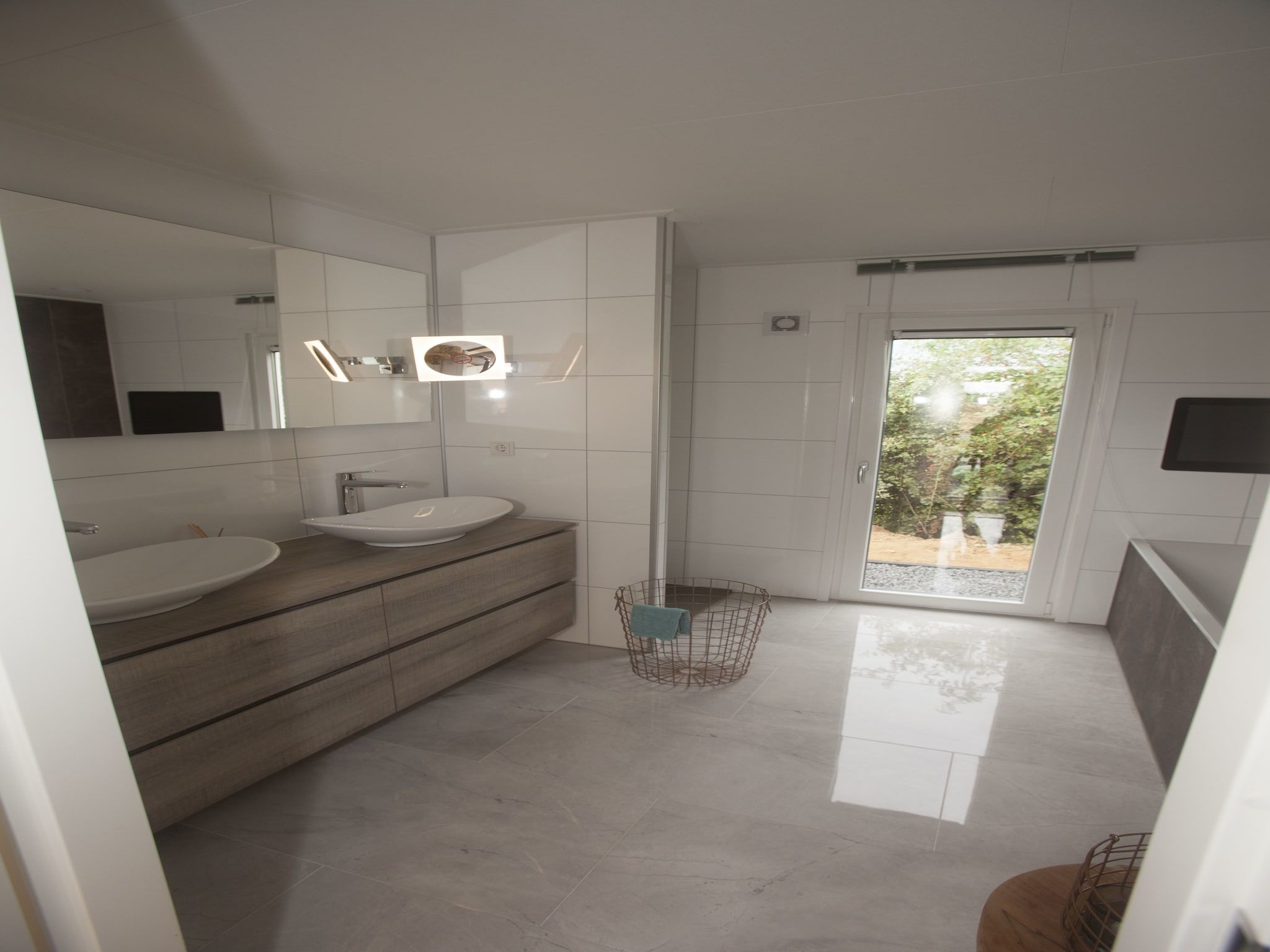 De badkamer van Resort Mooi Bemelen 5 in Bemelen