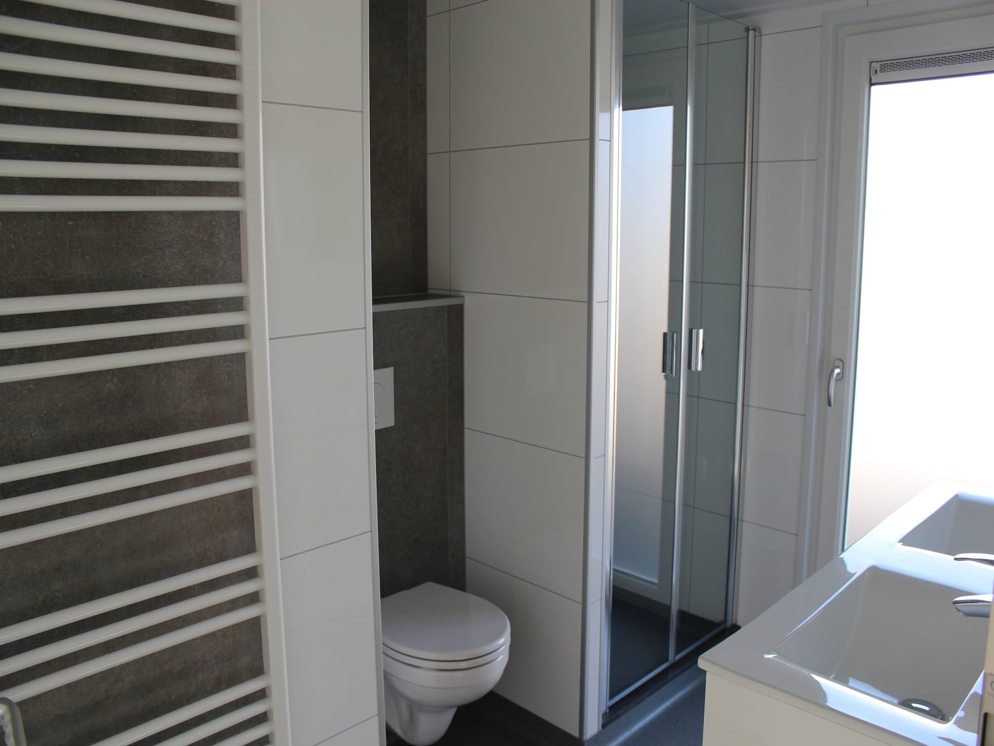 De badkamer van Resort Mooi Bemelen 3 in Bemelen